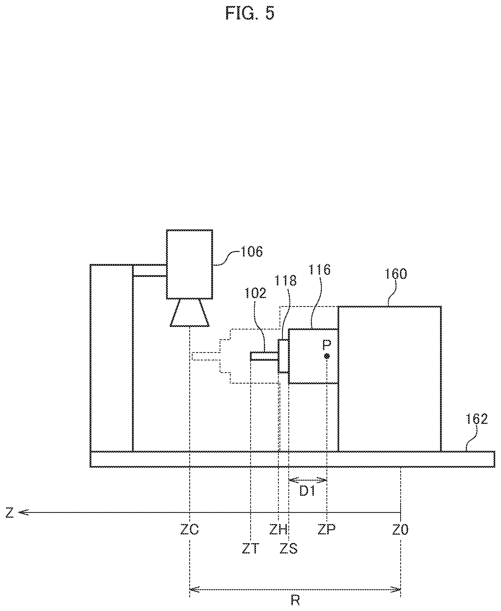 Patent US12620114 Figure 5 – Image processing device and machine tool