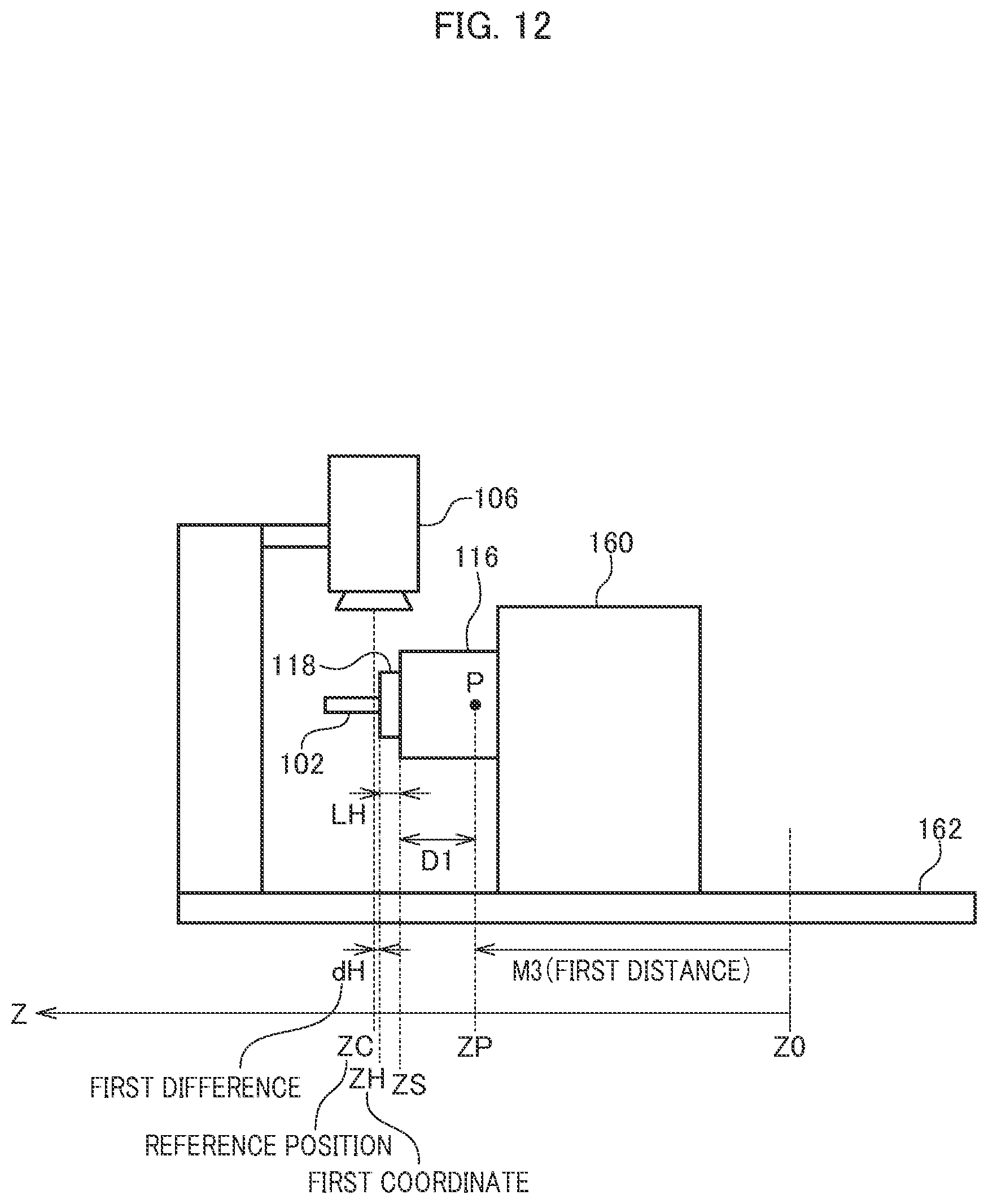 Patent US12620114 Figure 12 – Image processing device and machine tool