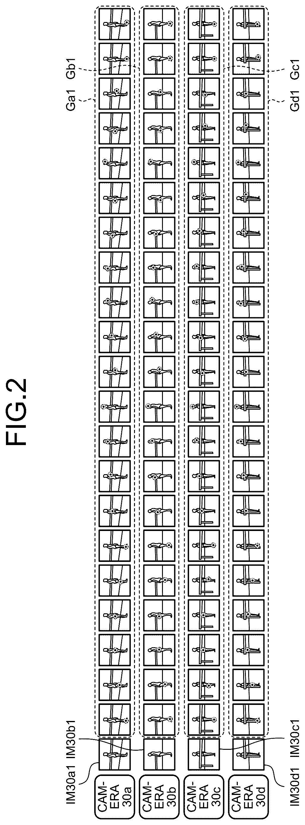 Patent US12620118 Figure 2 – Skeleton recognition method, non-transitory computer-readable recording medium, and gymnastics scoring assist system