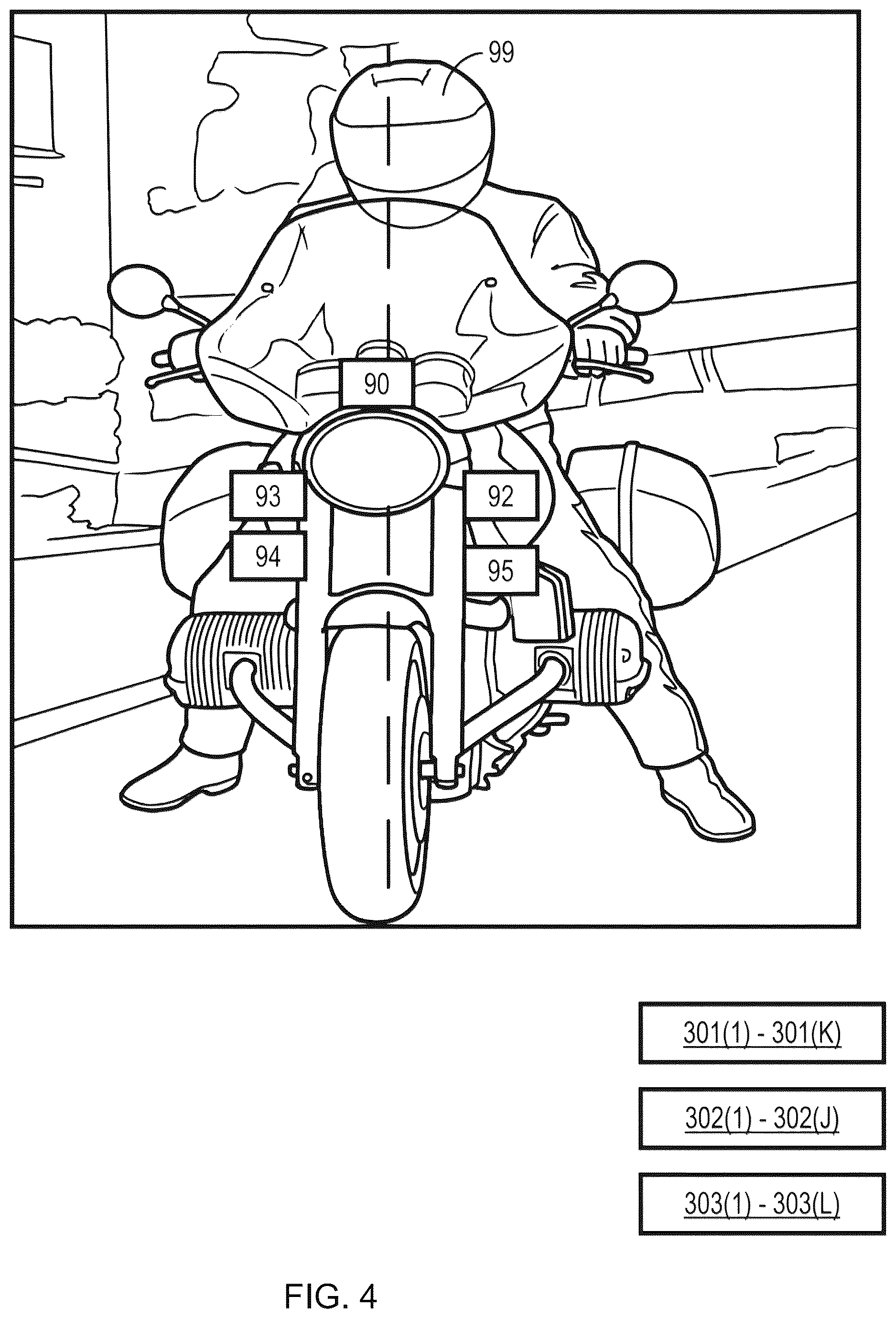 Patent US12620127 Figure 20 – Providing a prediction of a roll angle of a motorcycle