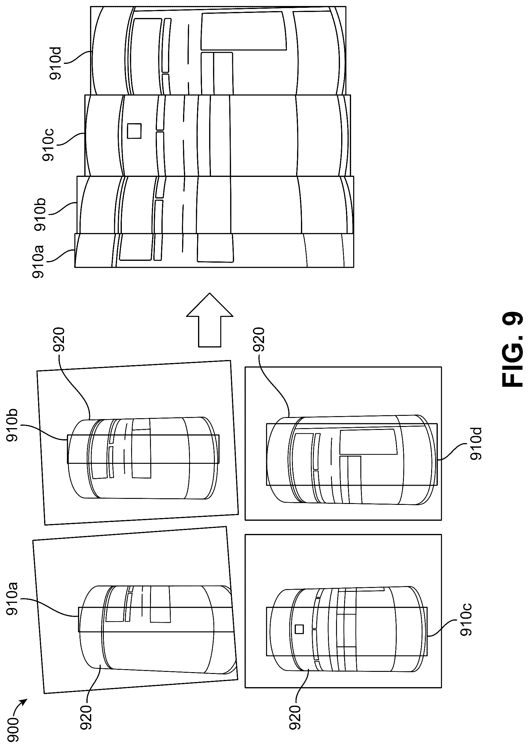 Patent US12620148 Figure 9 – Rollout photography systems and methods for mobile devices