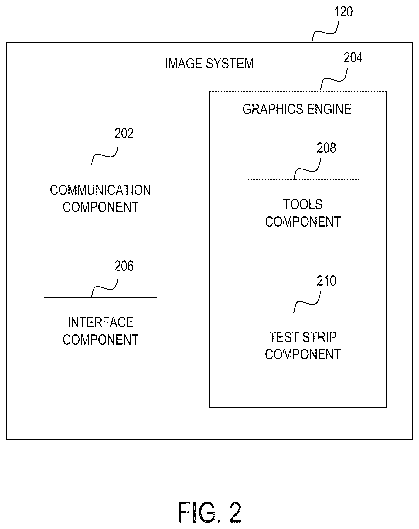Patent US12620150 Figure 2 – Test strip image system