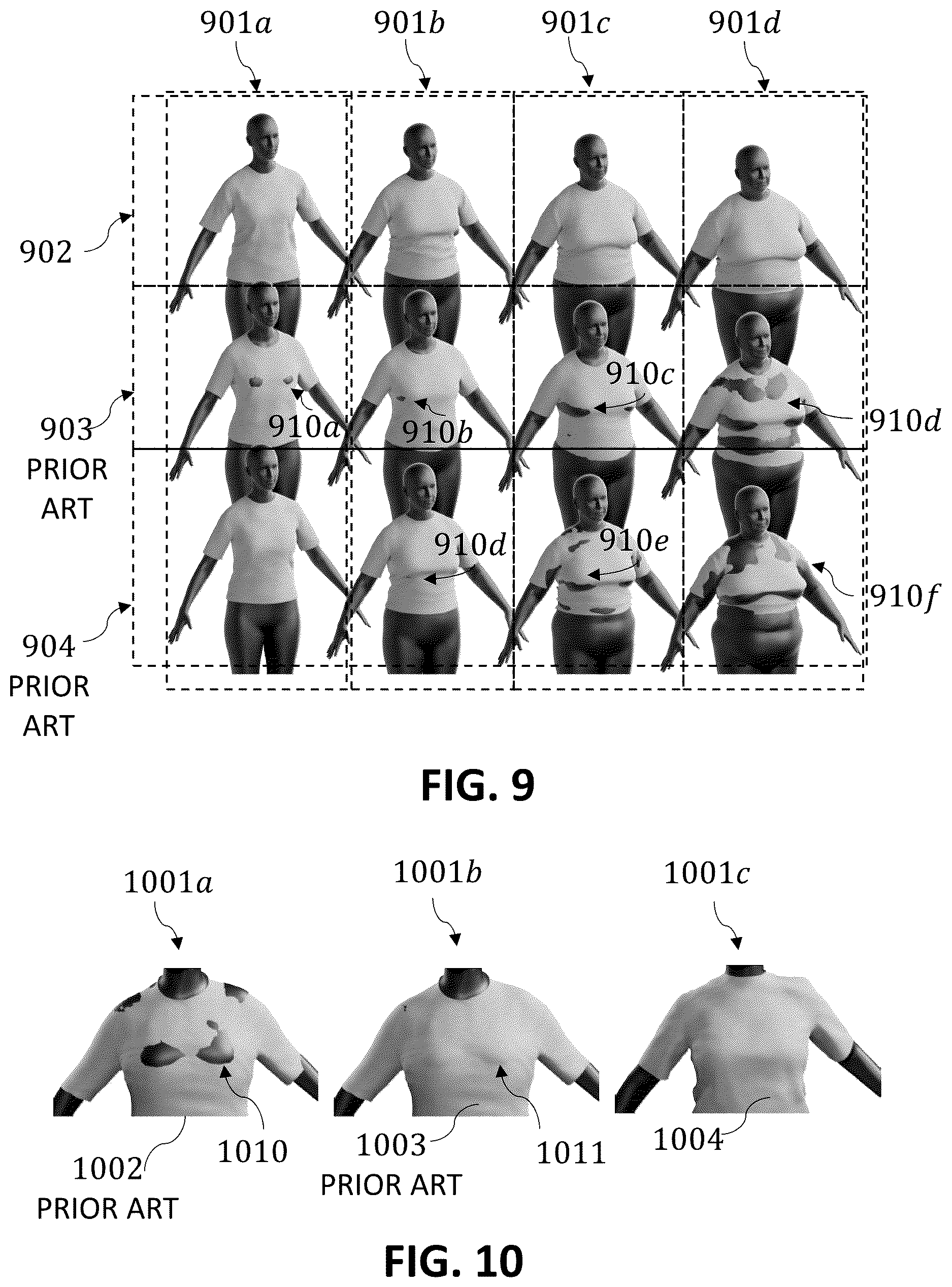 Patent US12620156 Figure 5 – Learning of garment deformations in a collision-free space