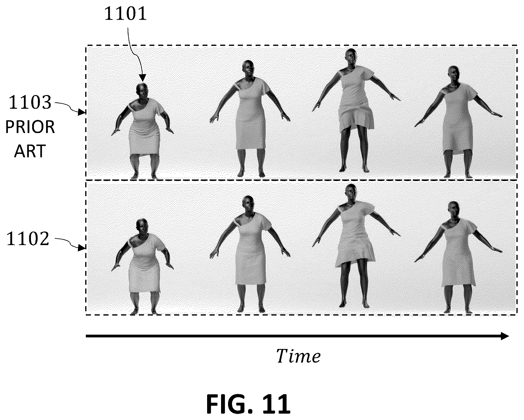 Patent US12620156 Figure 6 – Learning of garment deformations in a collision-free space