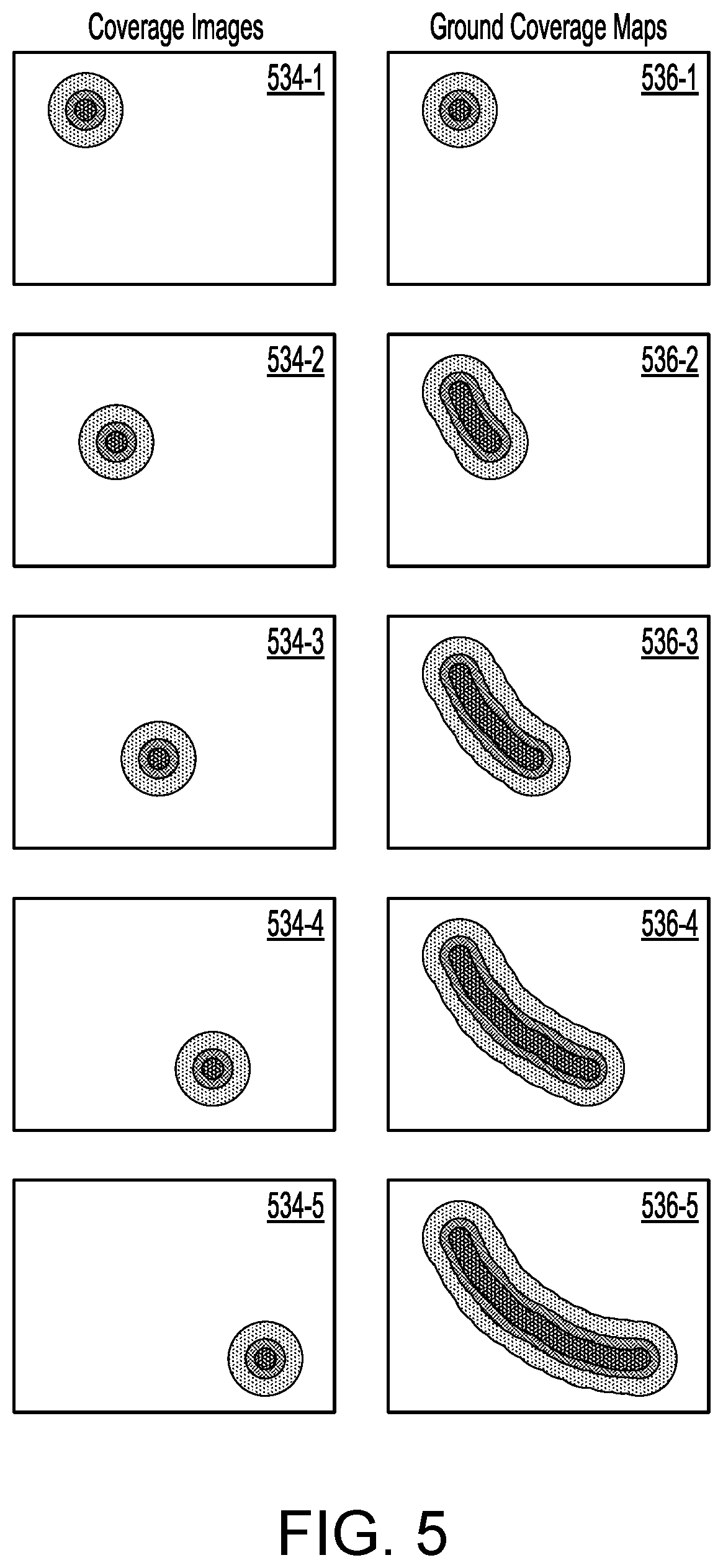 Patent US12620159 Figure 6 – Tracking modified ground coverage at a site