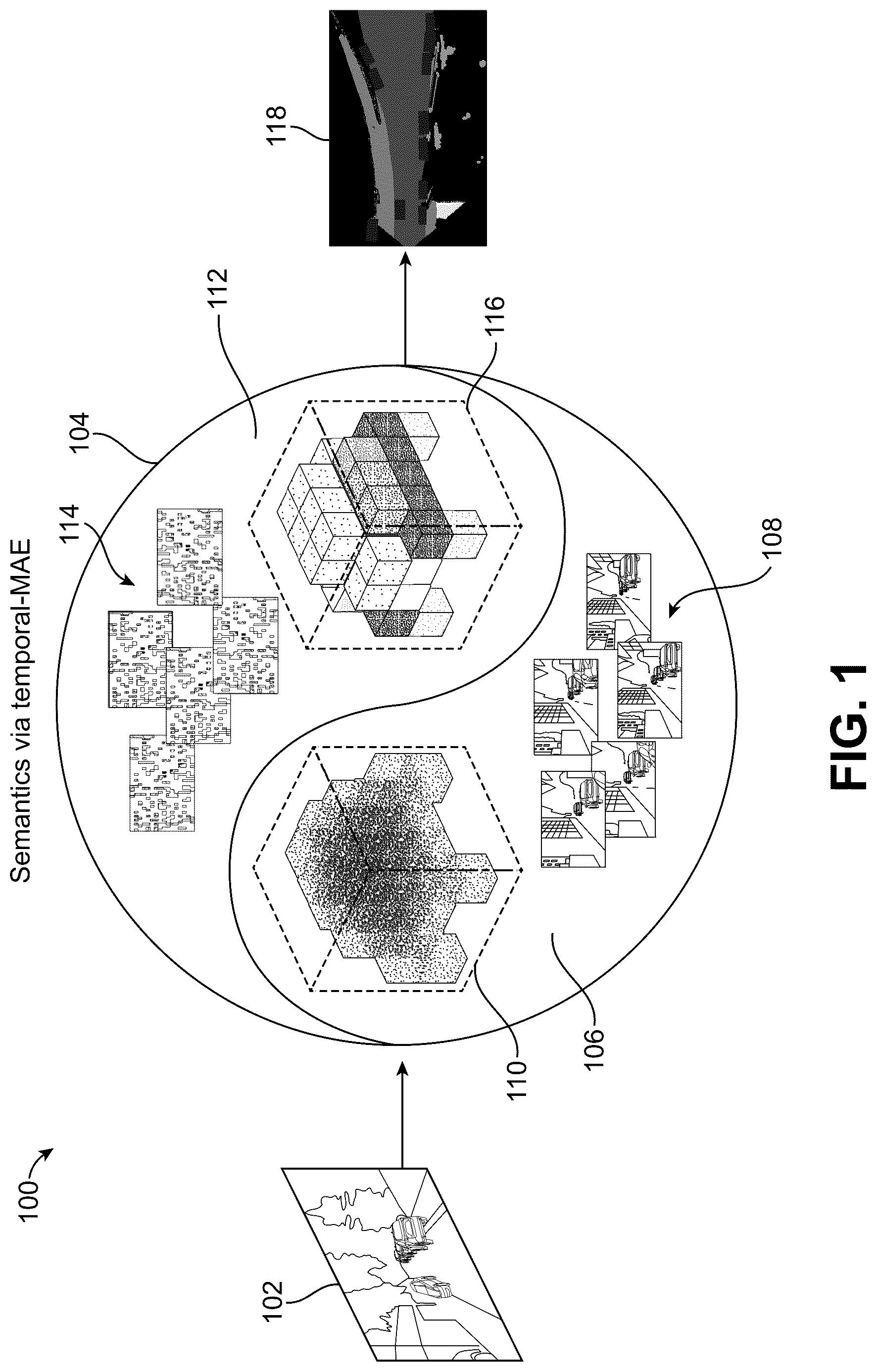 Patent US12620164 Figure 1 – Using neural radiance fields for label efficient image processing