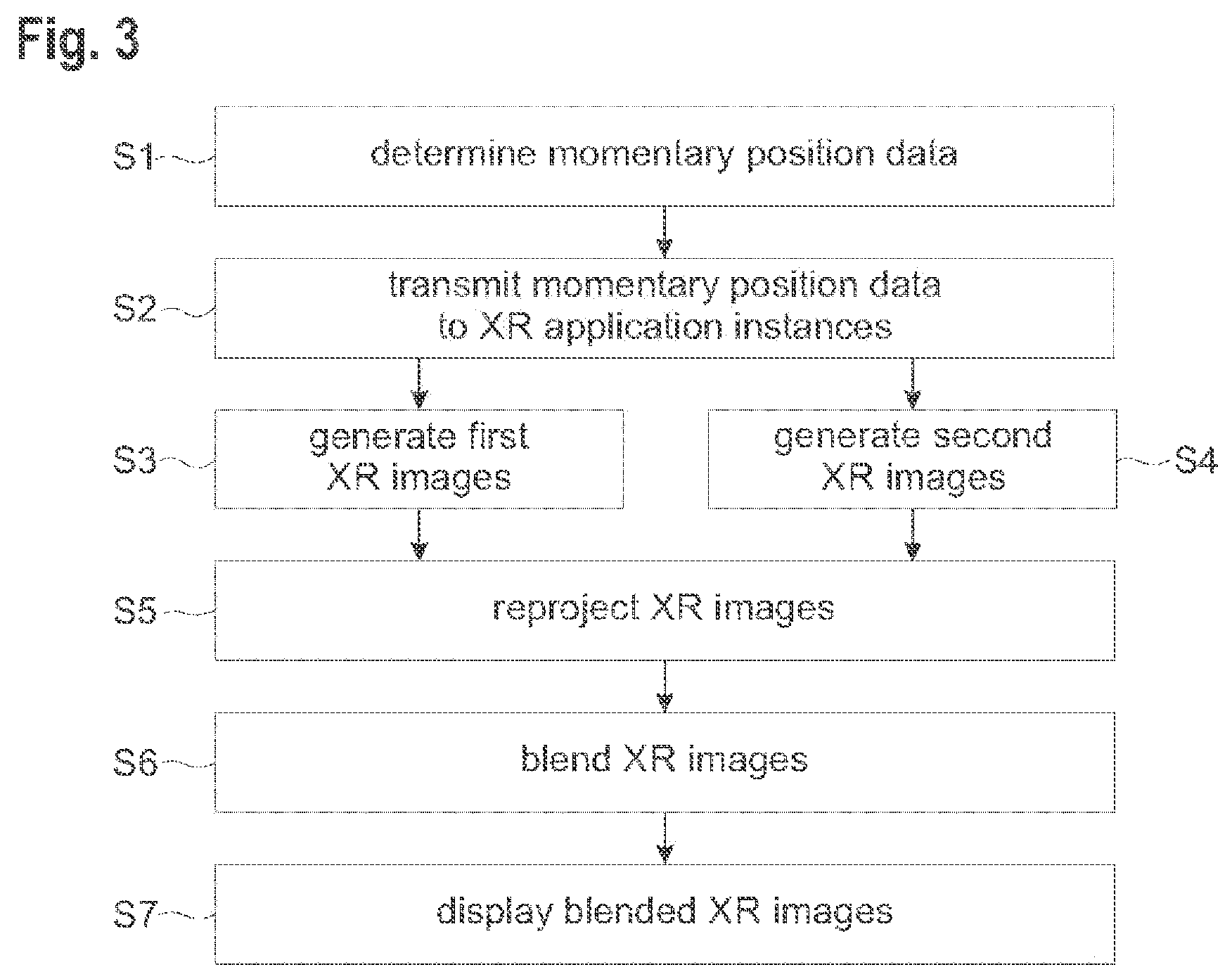 Patent US12620168 Figure 2 – System for blending extended reality images streamed from a plurality of application instances to an extended reality device