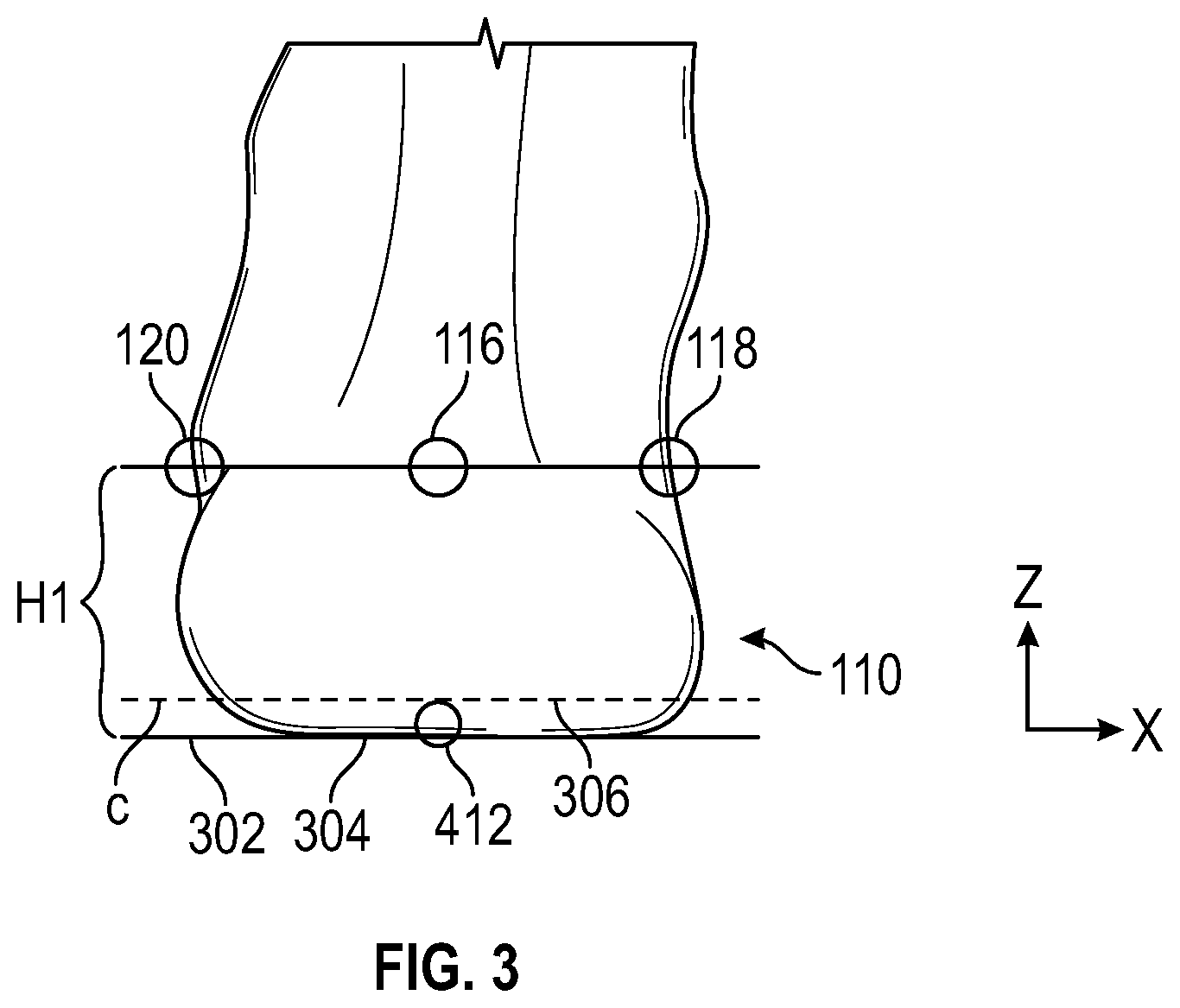 Patent US12620171 Figure 3 – Representations of foot features
