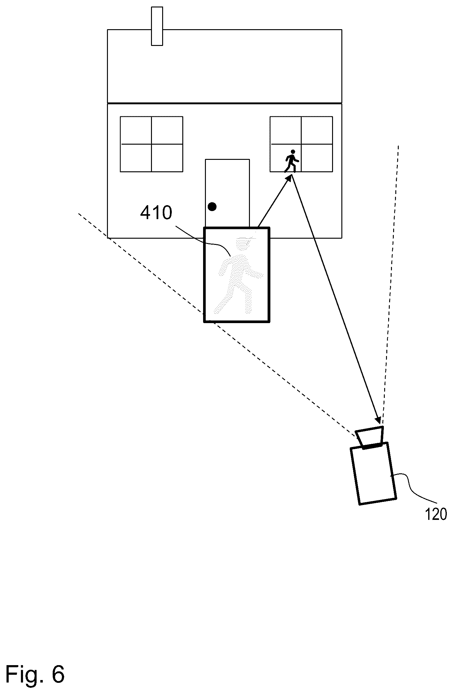 Patent US12620172 Figure 6 – Method and image-processing device for detecting a reflection of an identified object in an image frame