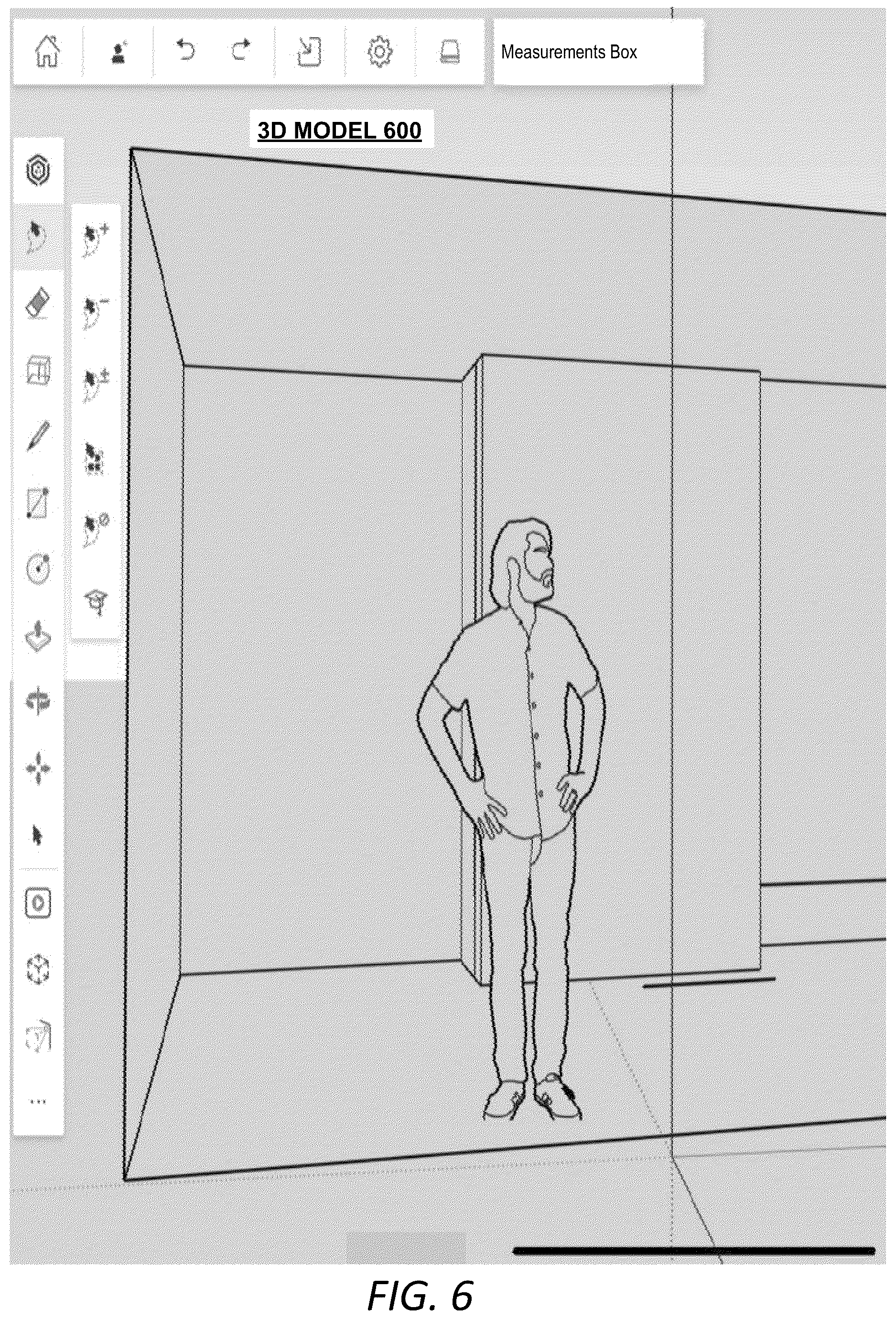 Patent US12620175 Figure 6 – 3D modeling process through conversion of LiDAR scan data