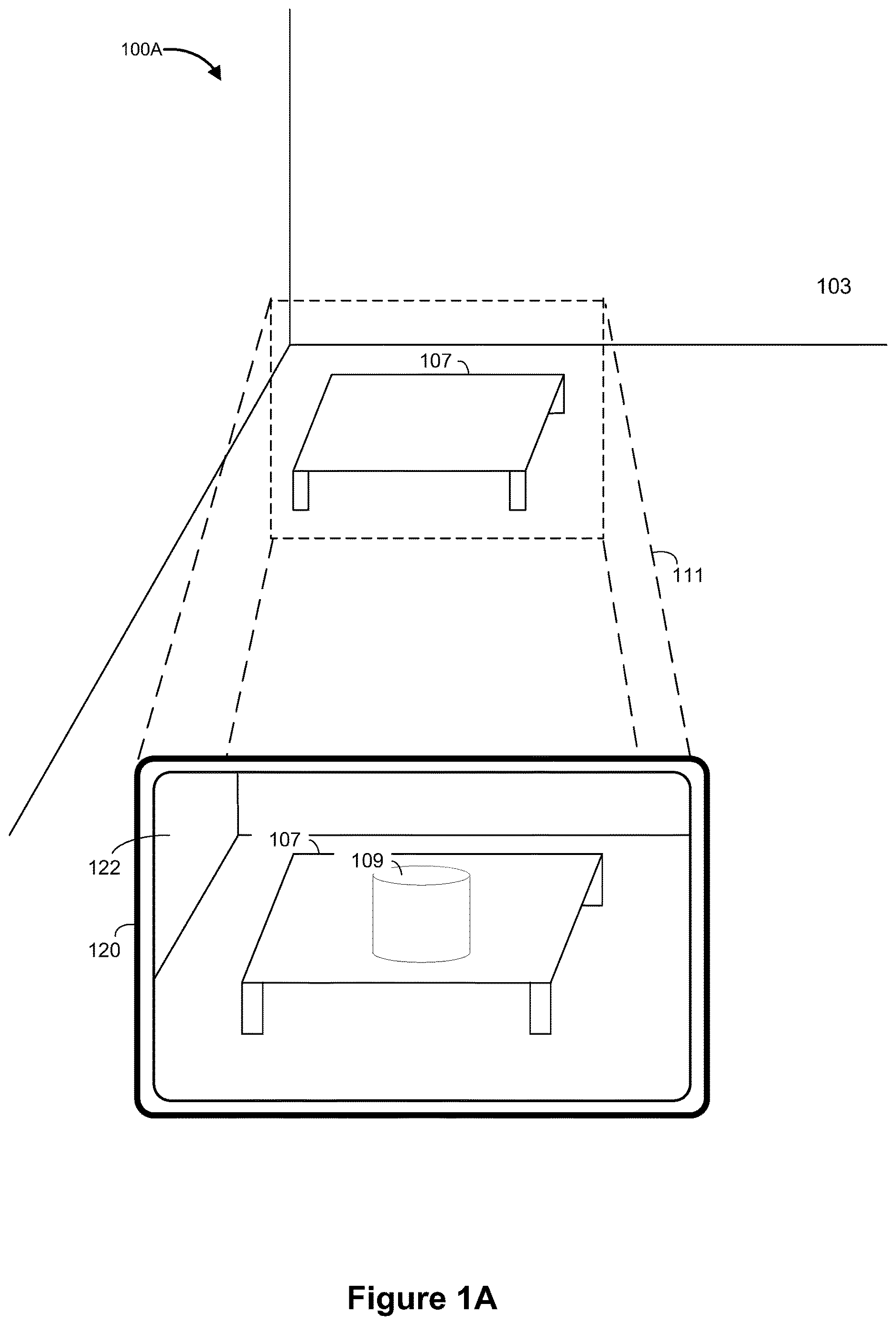 Patent US12620177 Figure 1 – Method and device for generating a synthesized reality reconstruction of flat video content