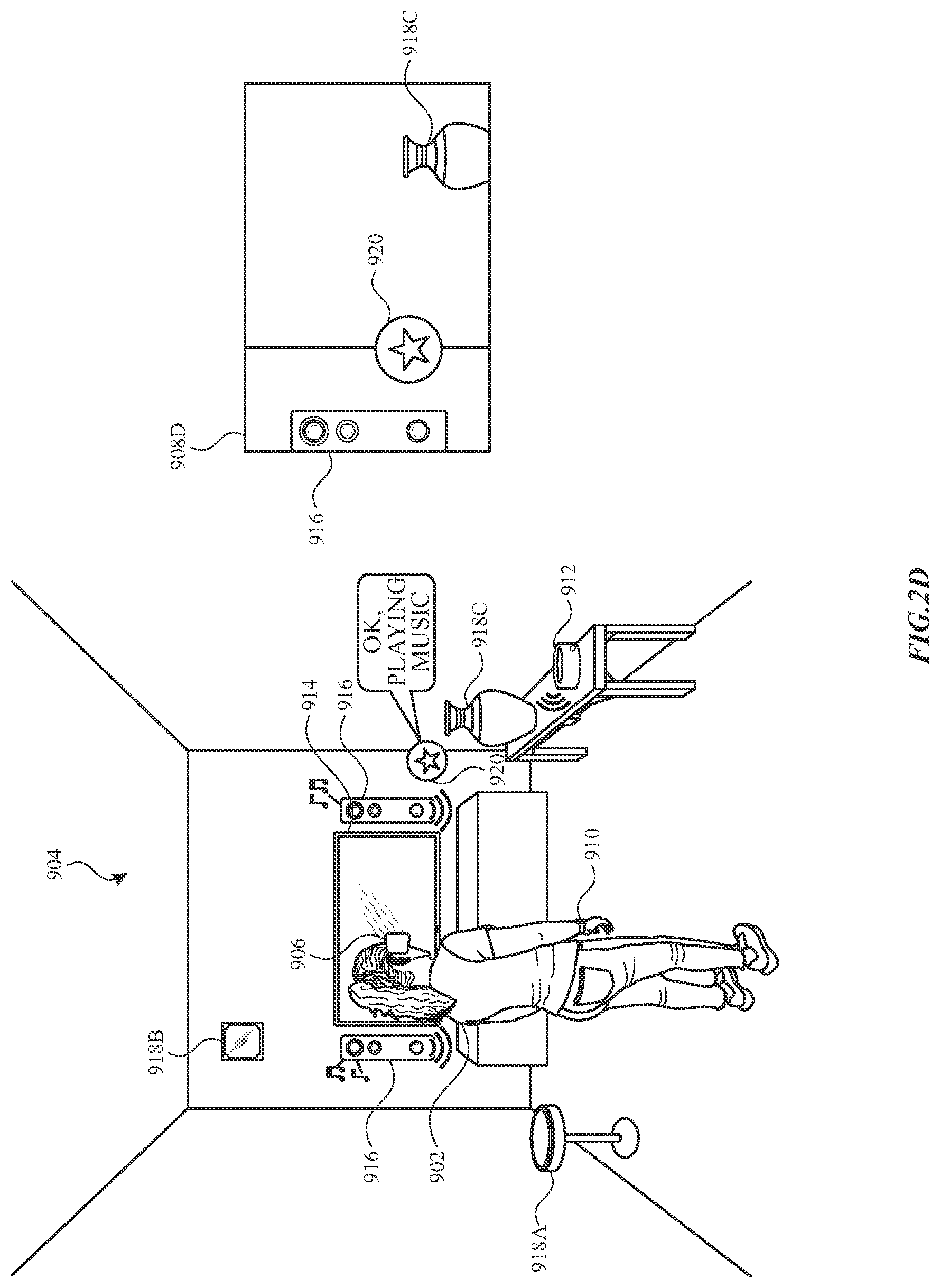 Patent US12620179 Figure 6 – Digital assistant object placement