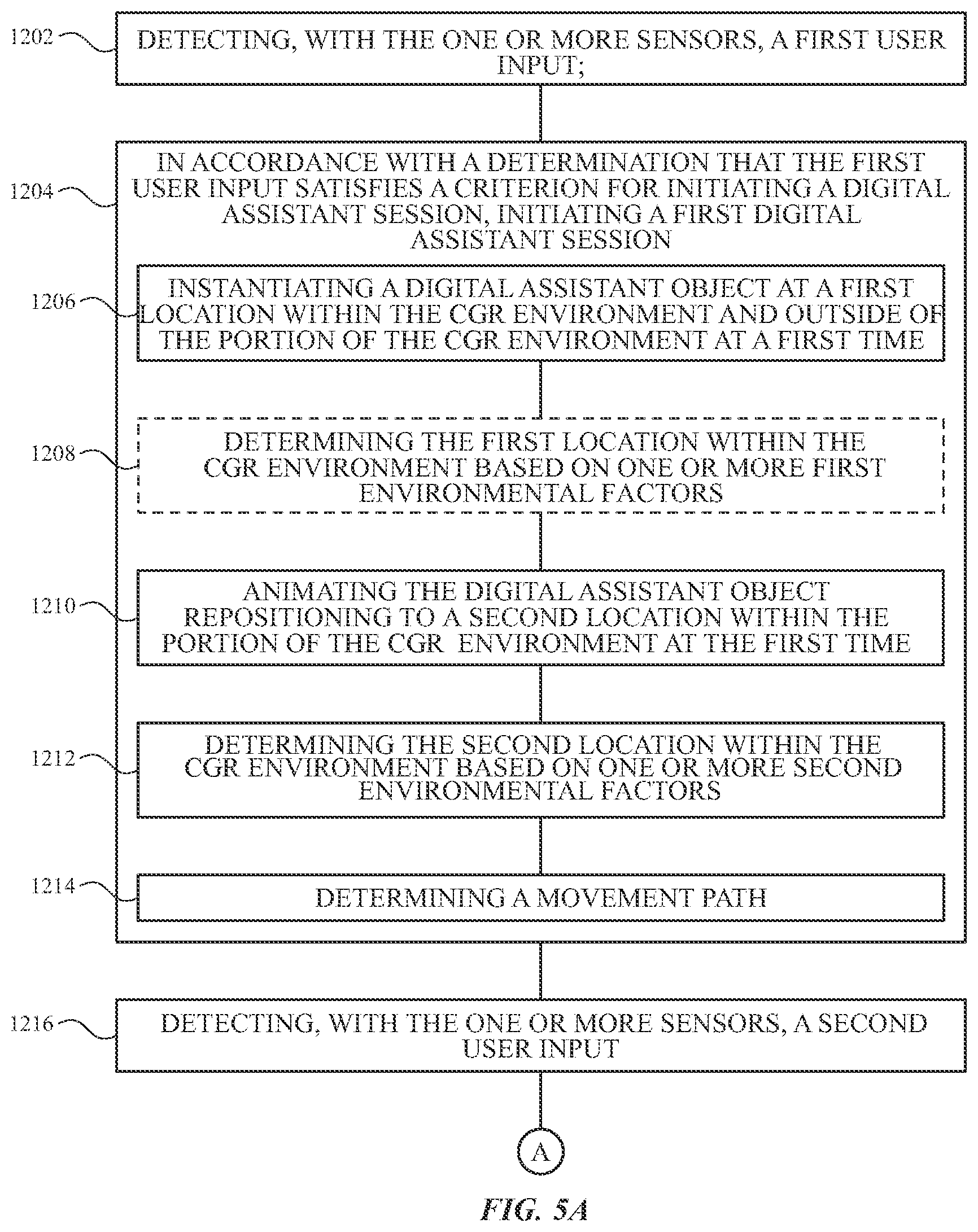 Patent US12620179 Figure 16 – Digital assistant object placement