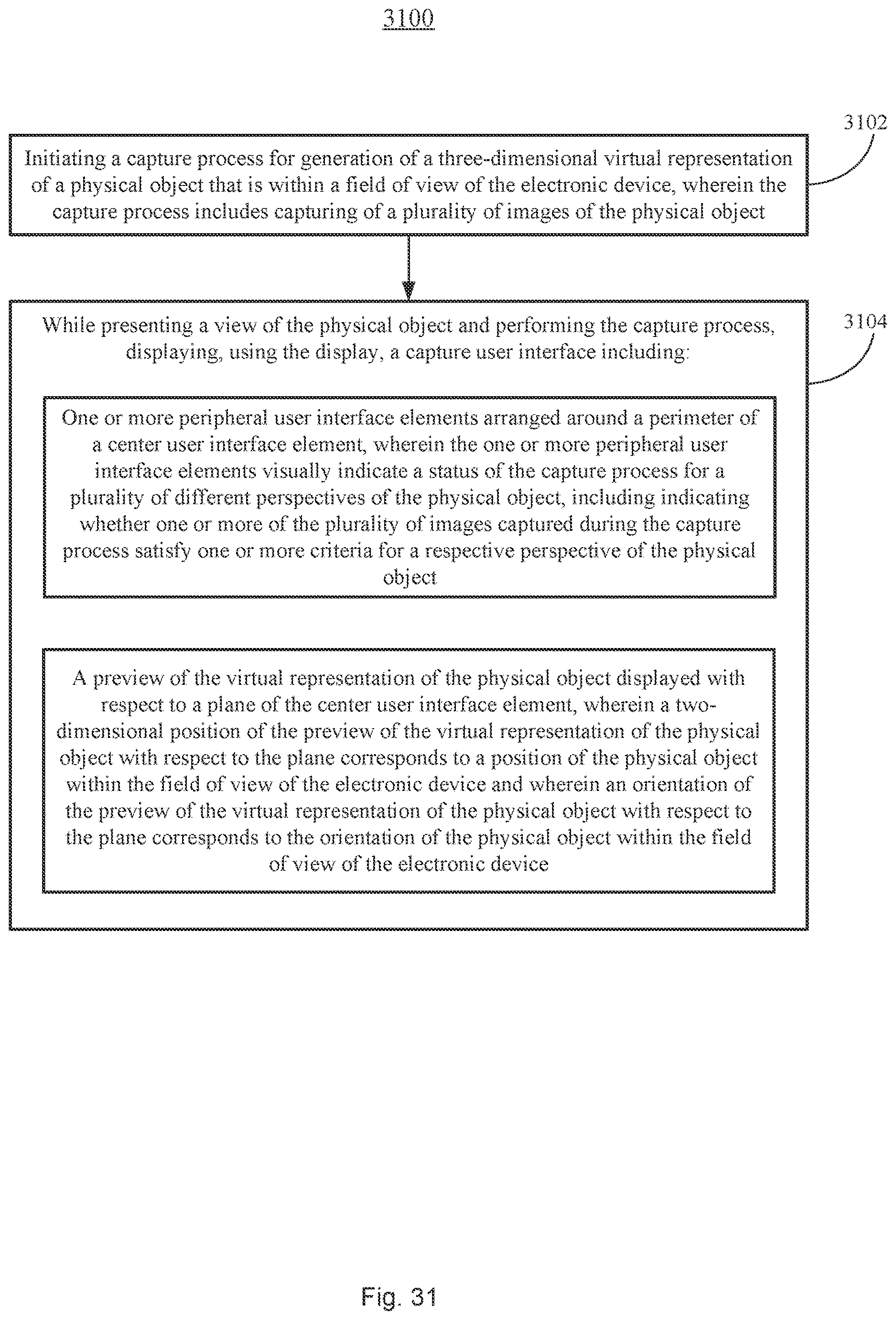 Patent US12620187 Figure 18 – Systems, methods, and user interfaces for generating a three-dimensional virtual representation of an object