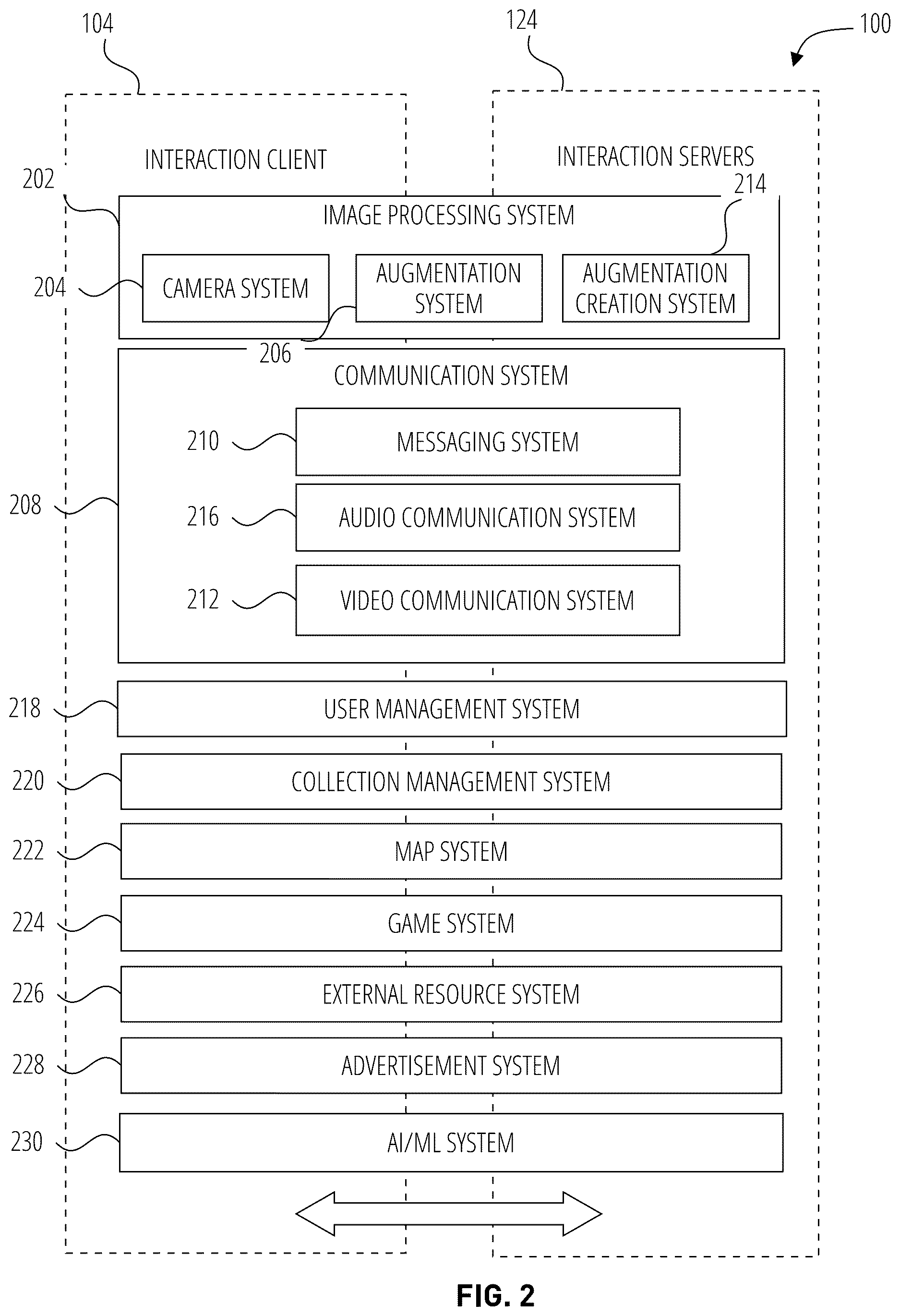 Patent US12620188 Figure 2 – Avatar generation from digital media content items