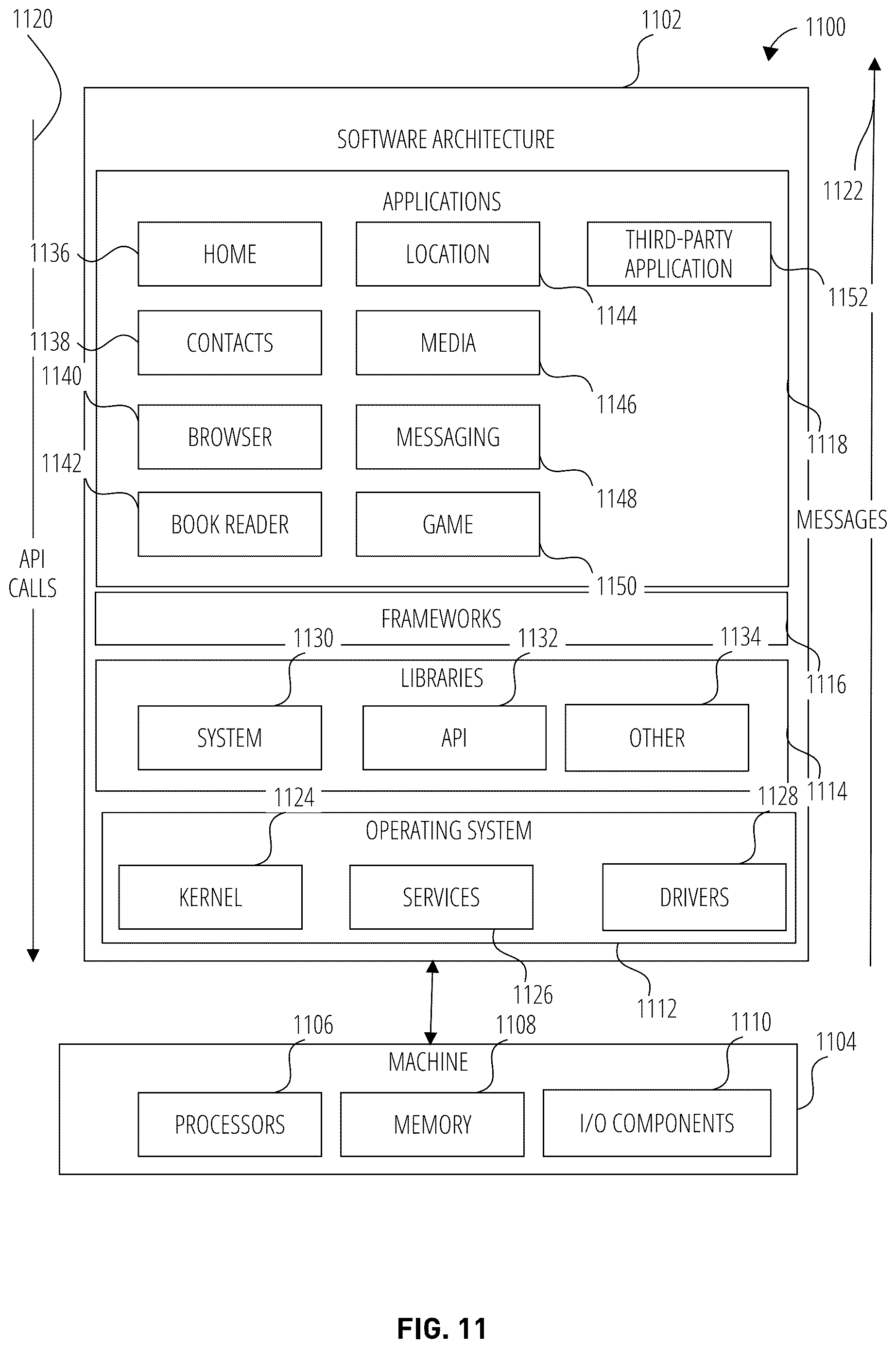 Patent US12620188 Figure 11 – Avatar generation from digital media content items