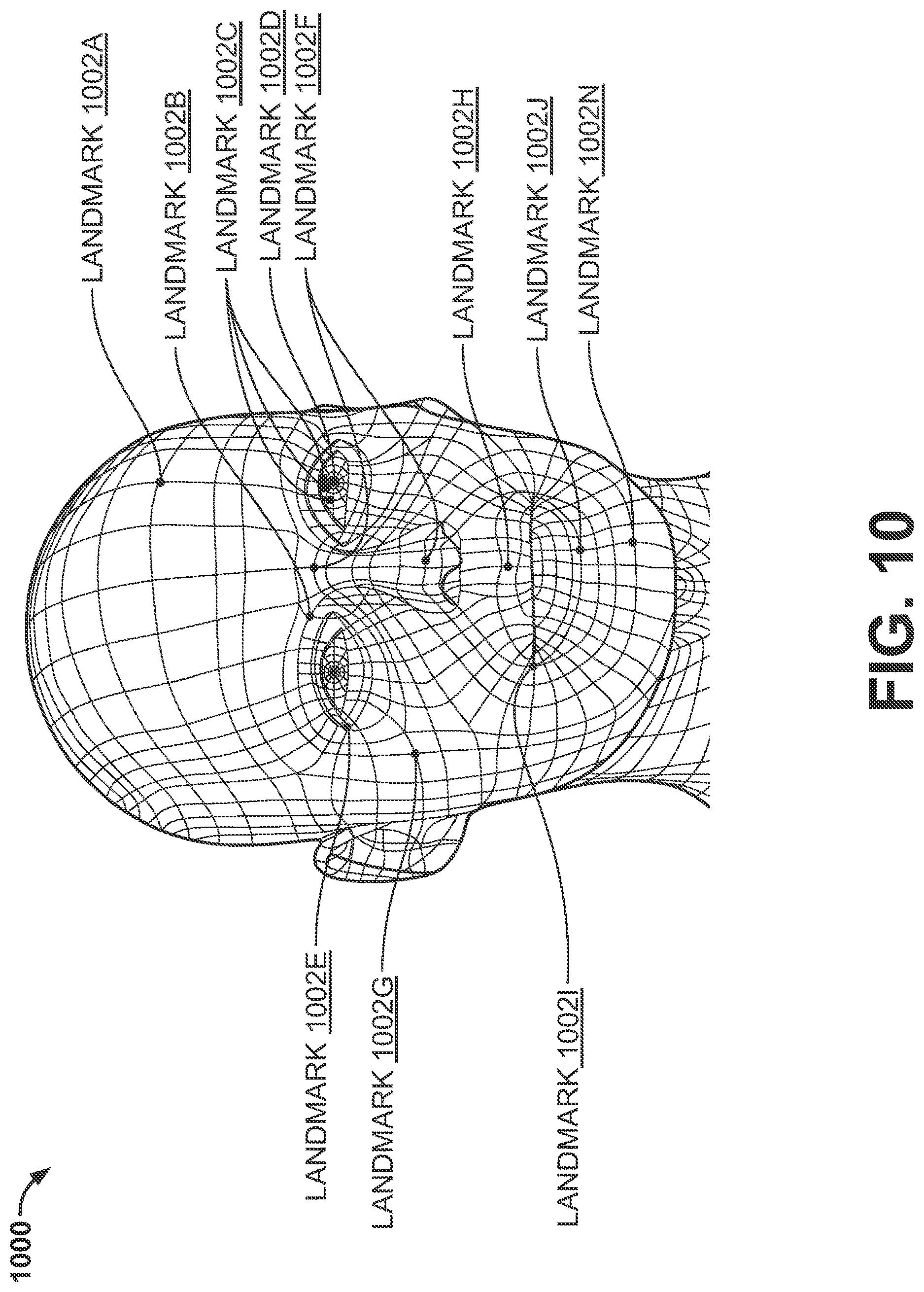 Patent US12620205 Figure 13 – Using two-dimensional images and machine learning to identify information pertaining to facial features