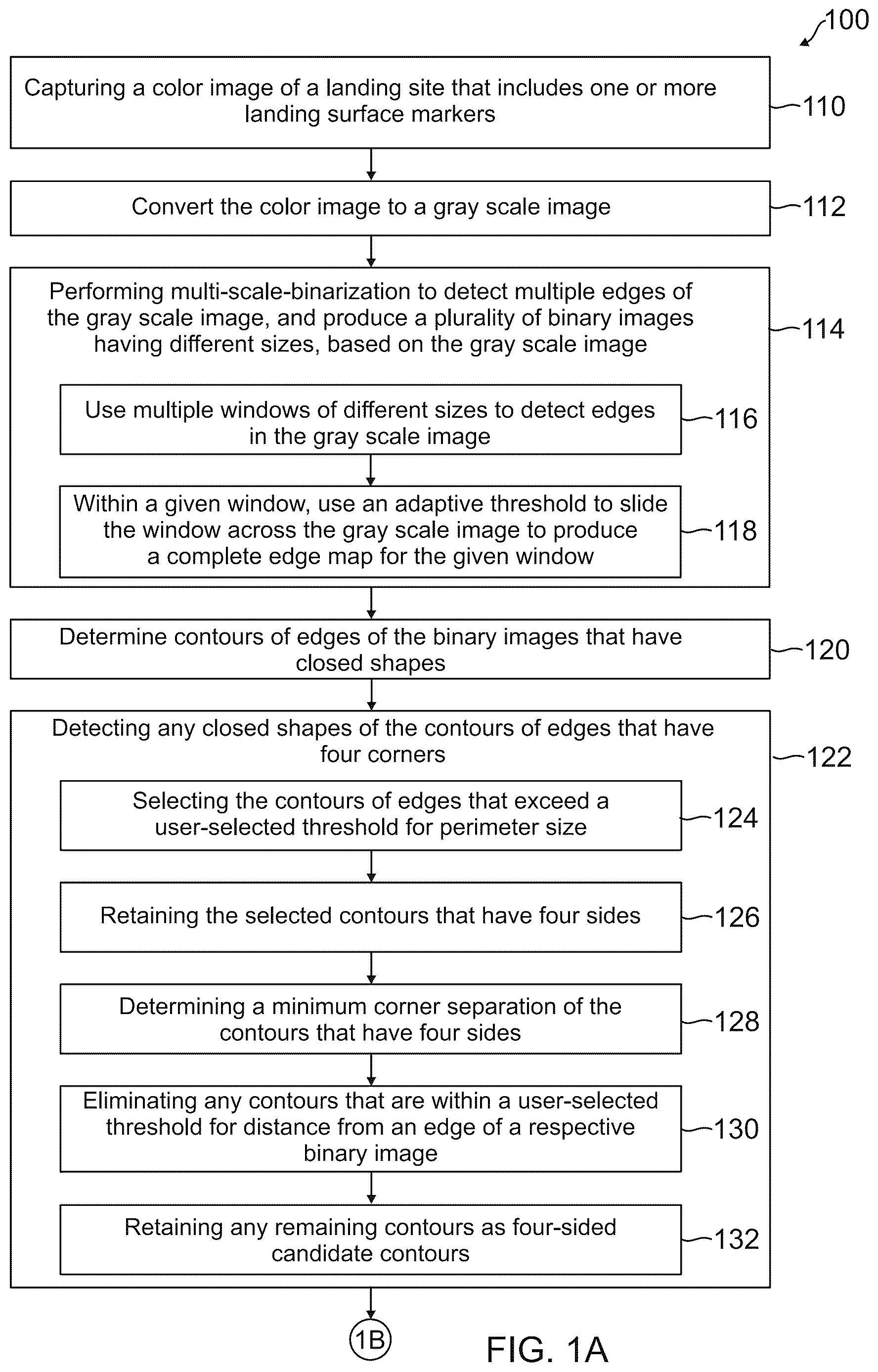 Patent US12620222 Figure 1 – Systems and methods for extracting surface markers for aircraft navigation