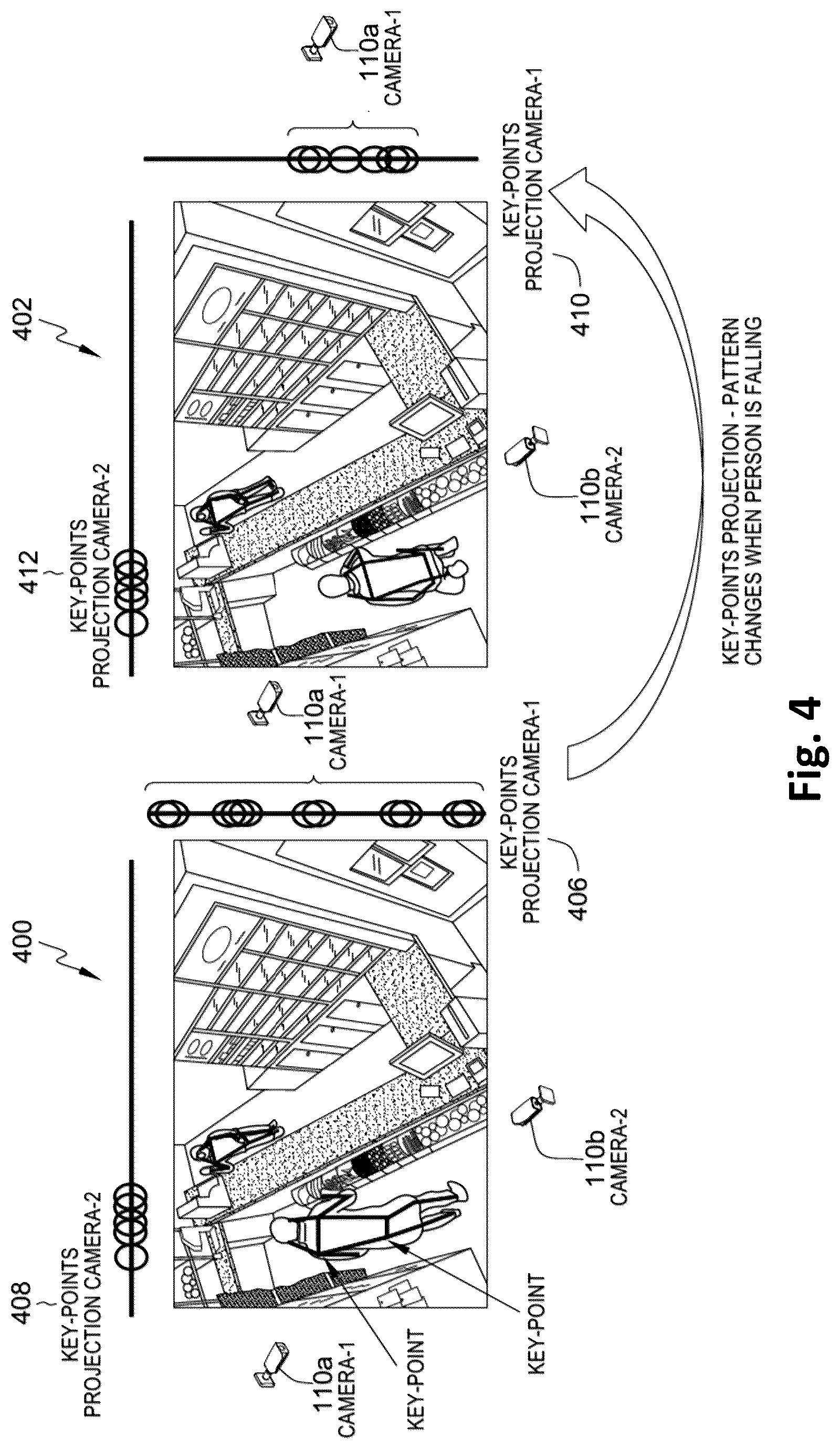 Patent US12620232 Figure 4 – Systems and methods for detecting fall events