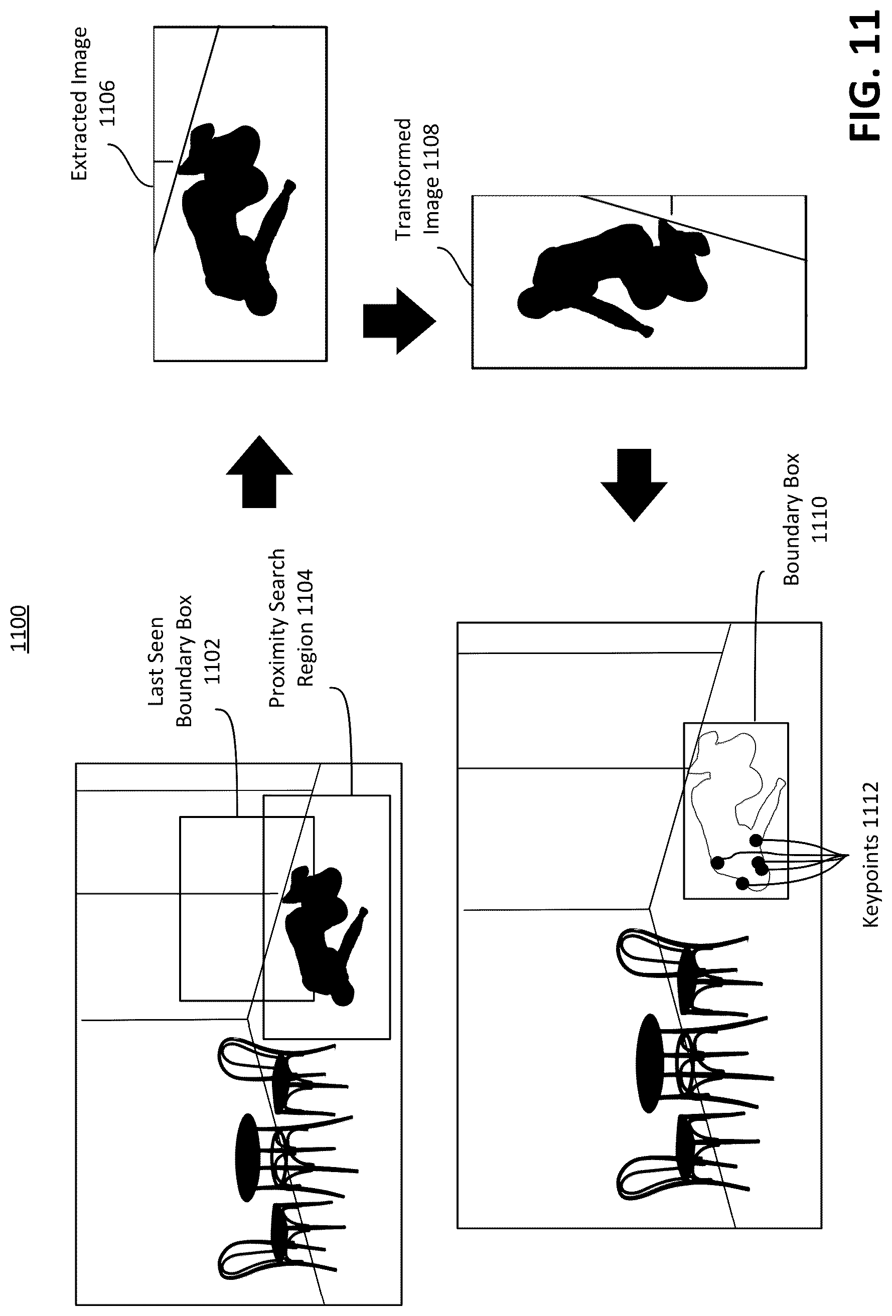Patent US12620232 Figure 11 – Systems and methods for detecting fall events