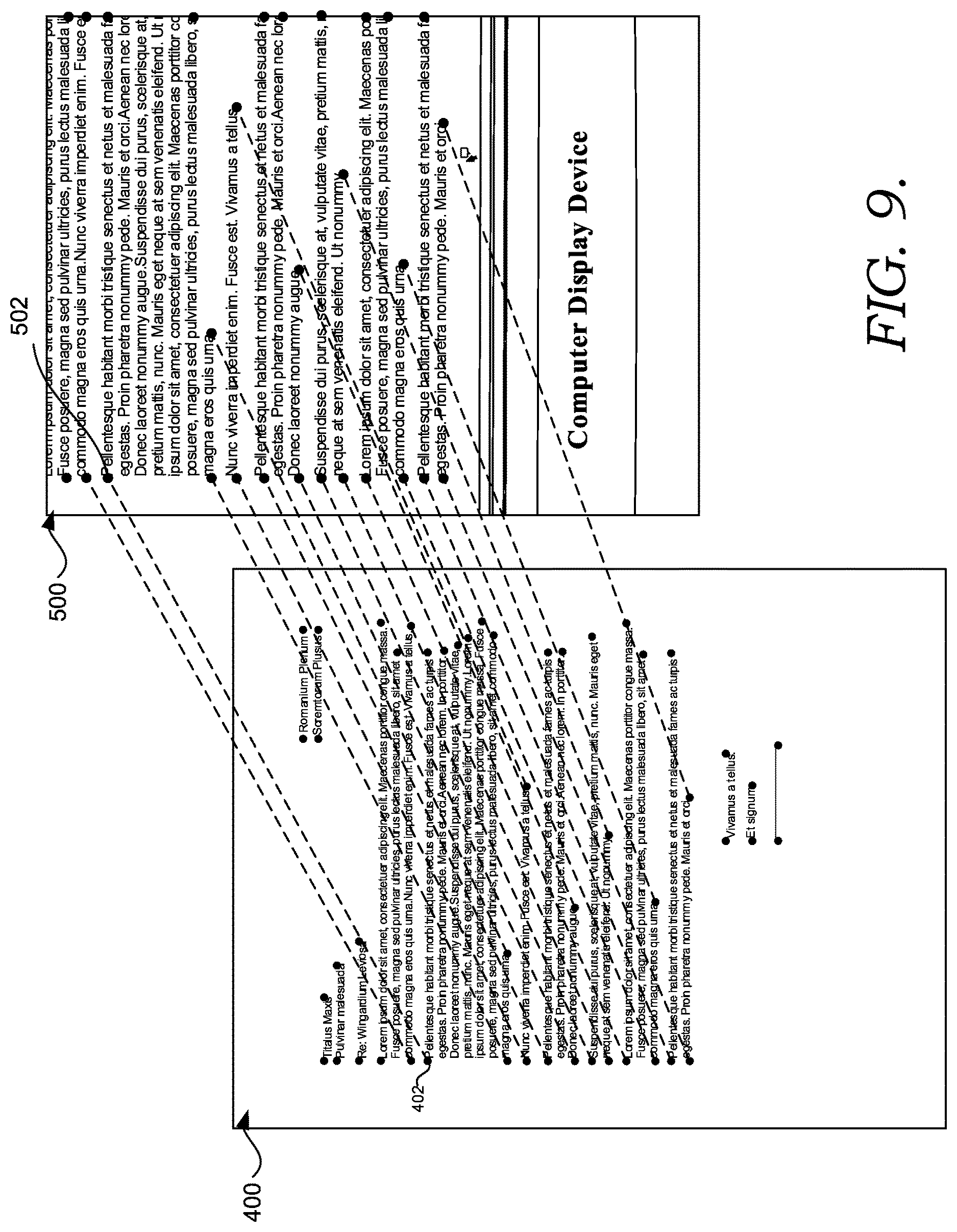 Patent US12620252 Figure 9 – Information source detection using unique watermarks