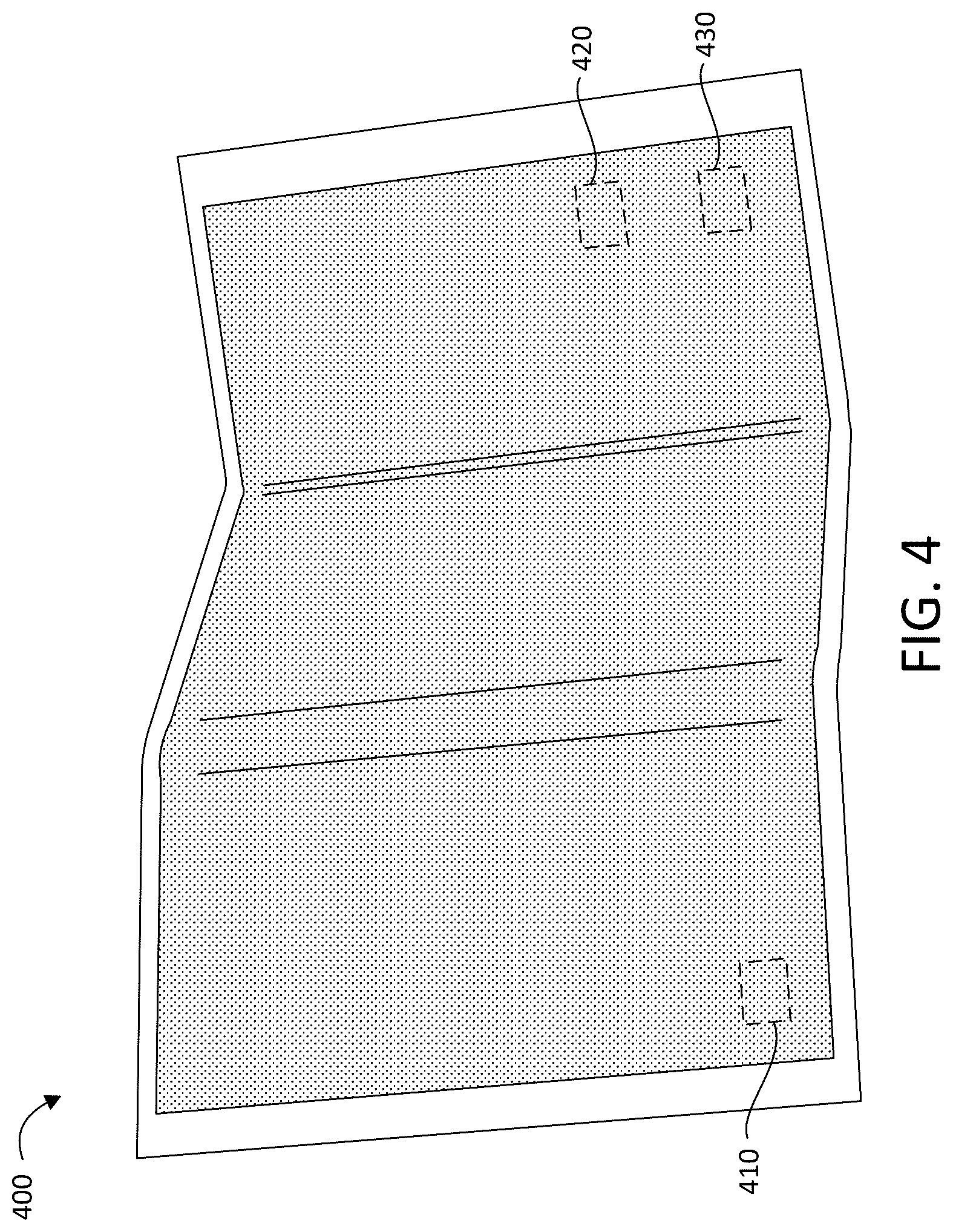 Patent US12620257 Figure 4 – Multiple sensor pairing with single controller for display applications