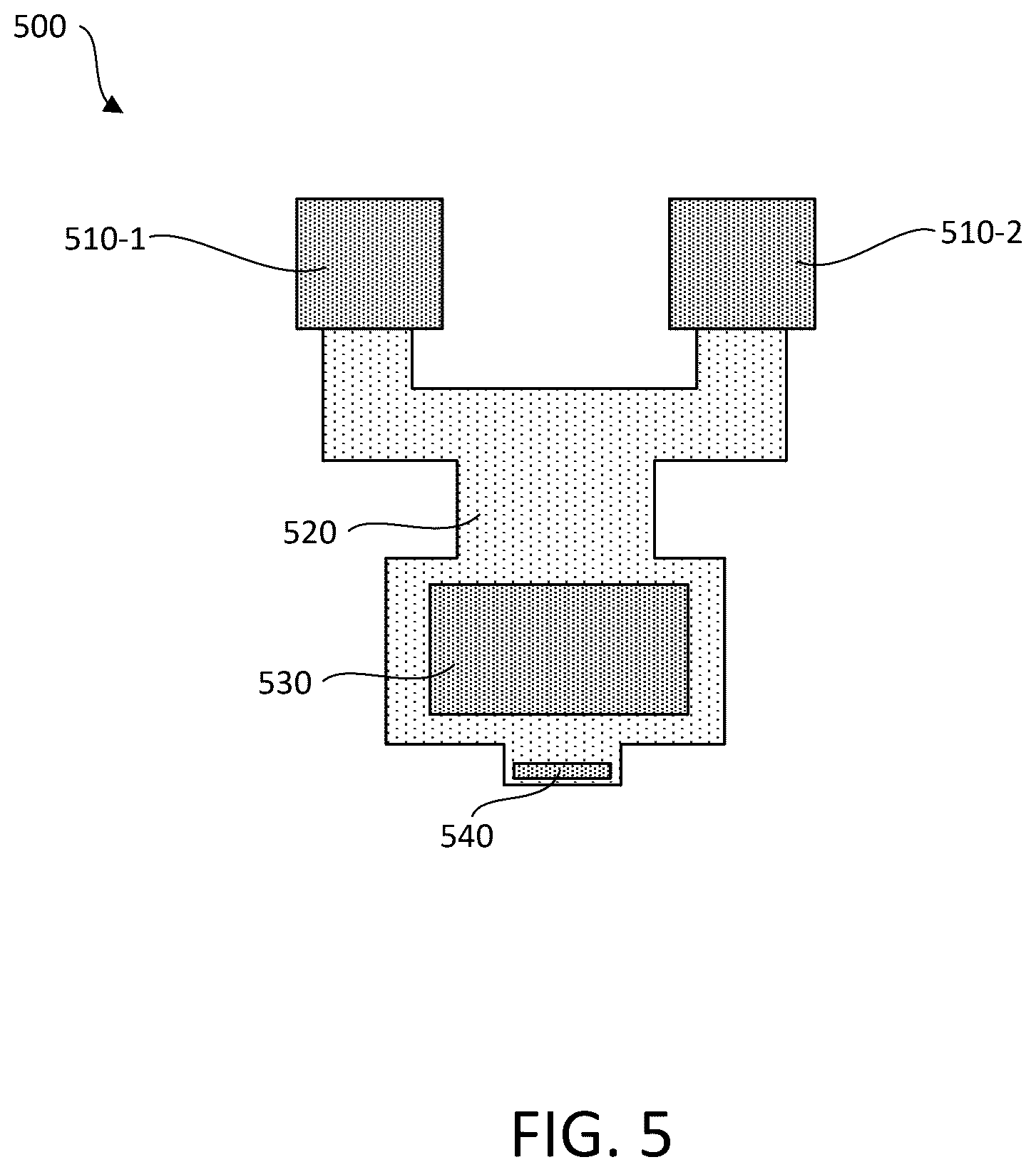 Patent US12620257 Figure 5 – Multiple sensor pairing with single controller for display applications