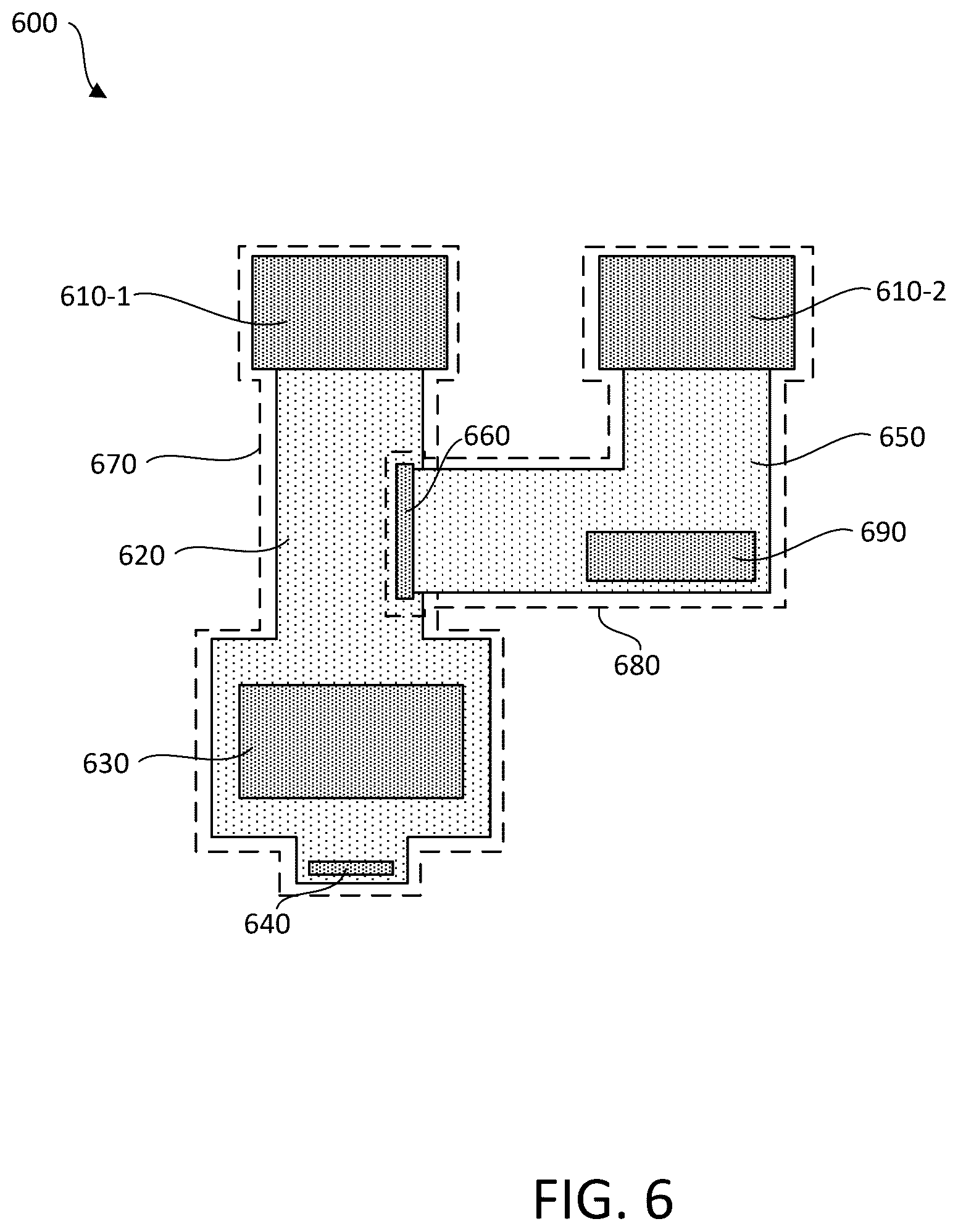 Patent US12620257 Figure 6 – Multiple sensor pairing with single controller for display applications