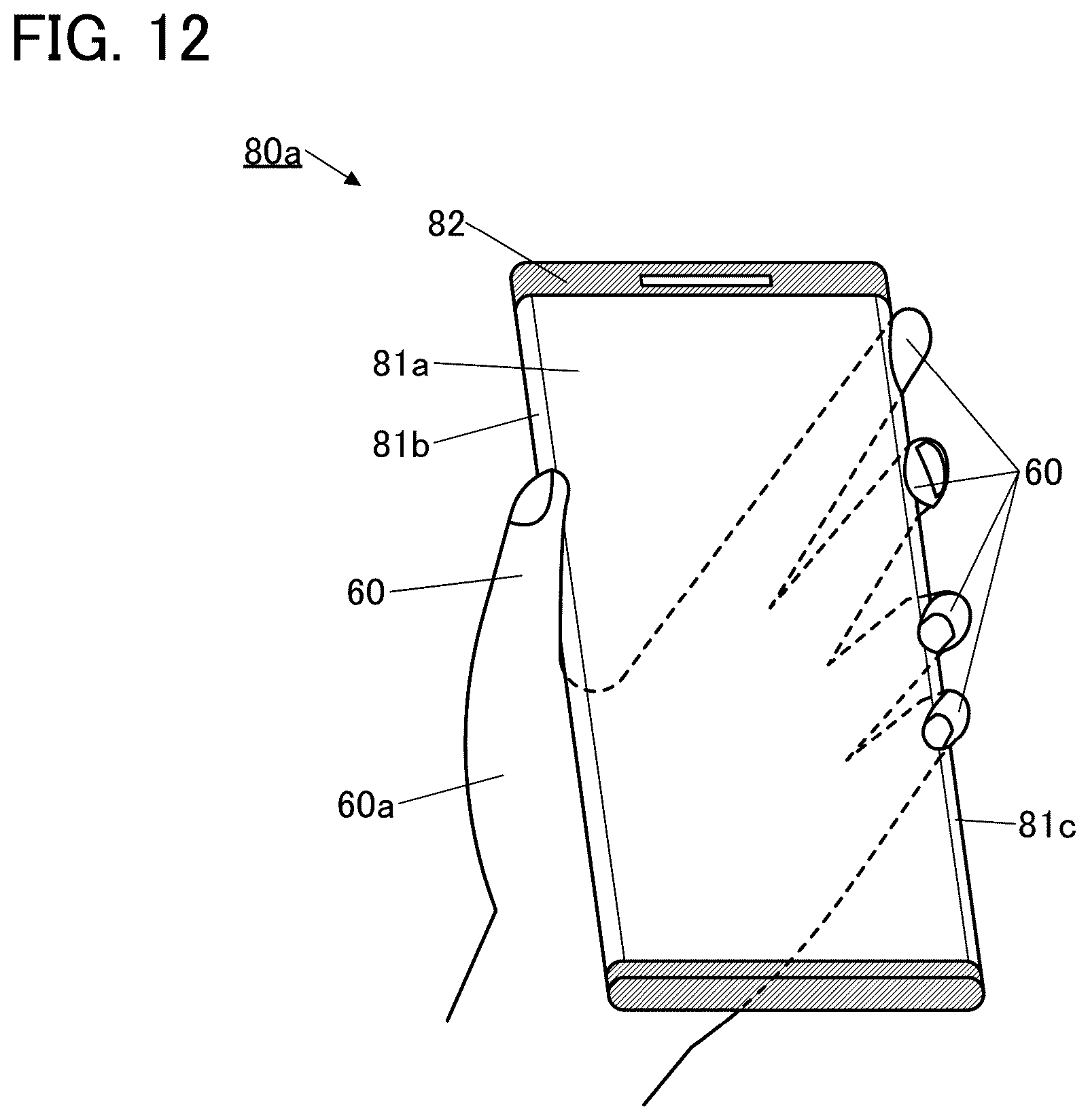 Patent US12620258 Figure 12 – Display device, display module, and electronic device