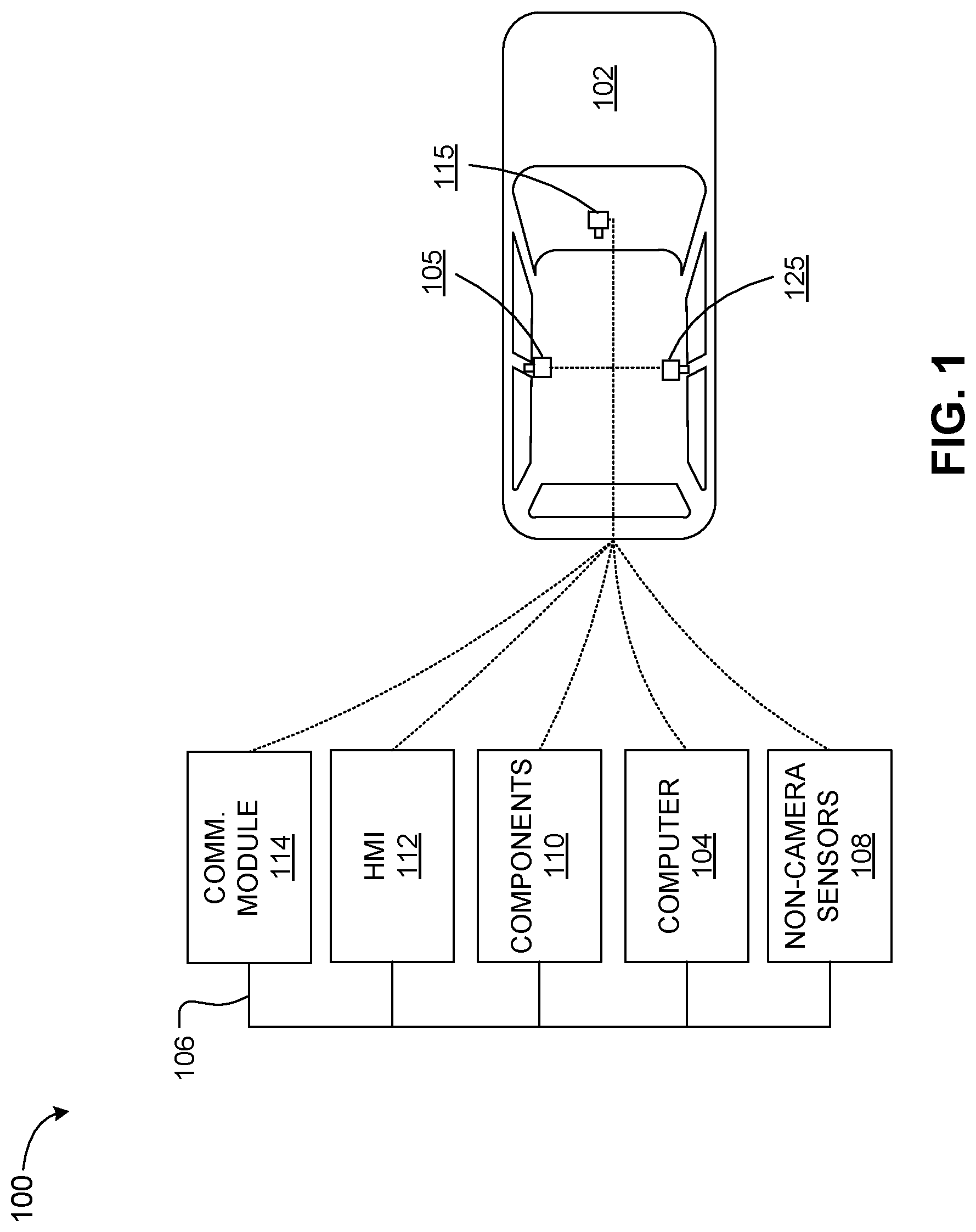 Patent US12620264 Figure 1 – Actuating a system via live person image recognition