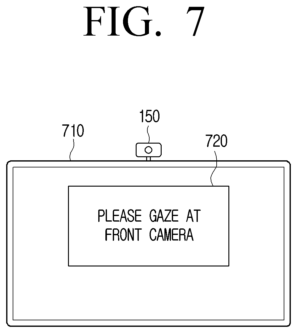 Patent US12620267 Figure 7 – Display apparatus and method thereof for guided biometric index measurement