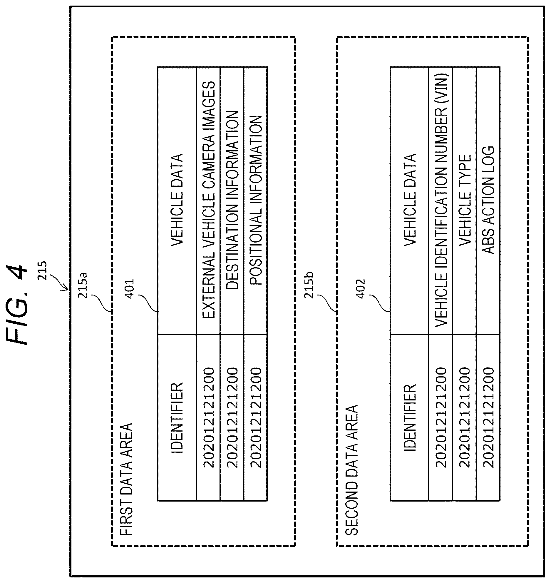 Patent US12620270 Figure 4 – Information system, data collection device, and information terminal