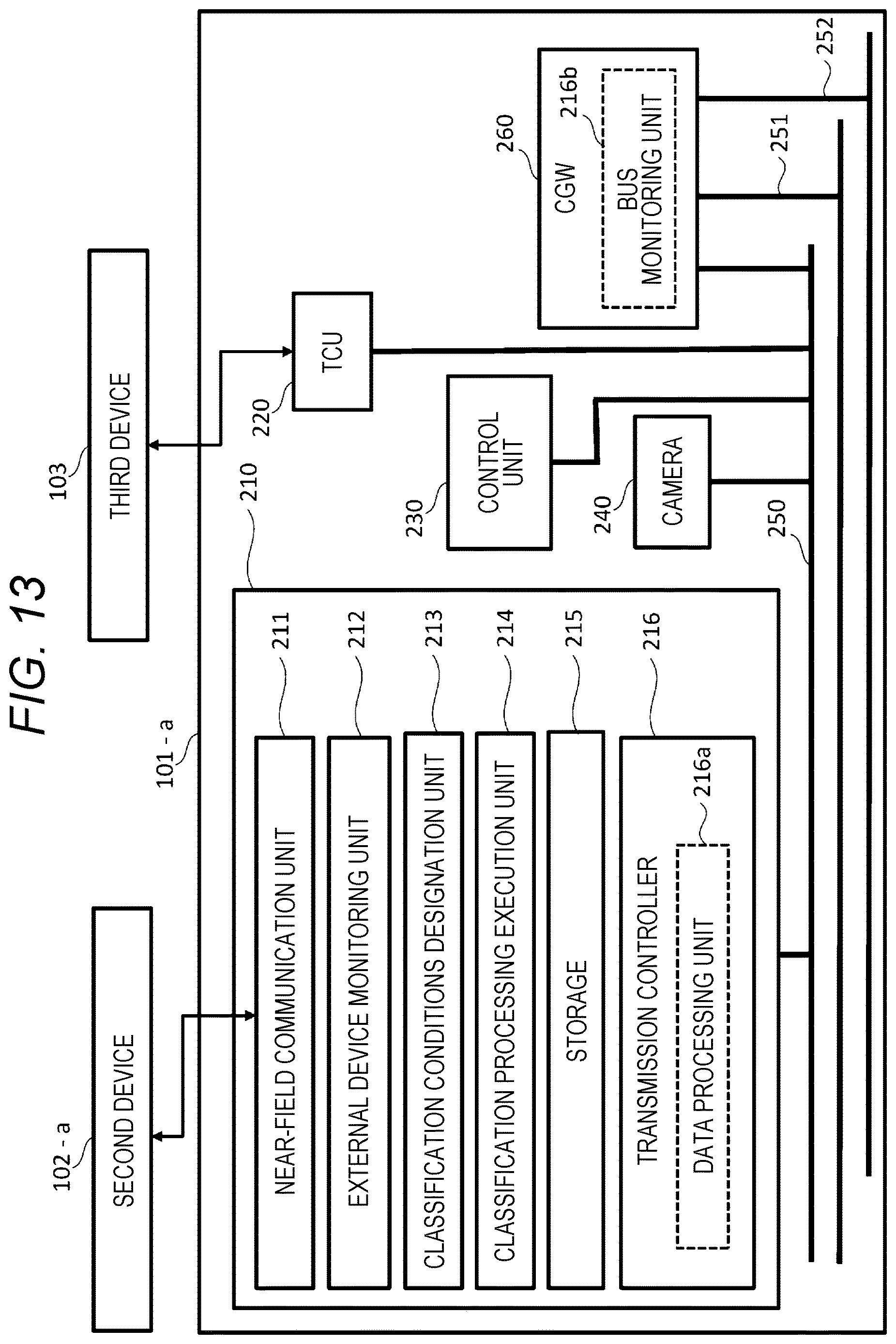 Patent US12620270 Figure 13 – Information system, data collection device, and information terminal