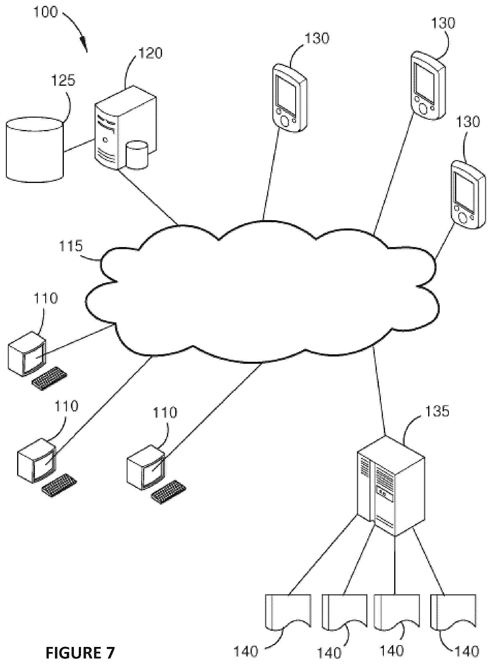 Patent US12620282 Figure 8 – Key safe and key access systems