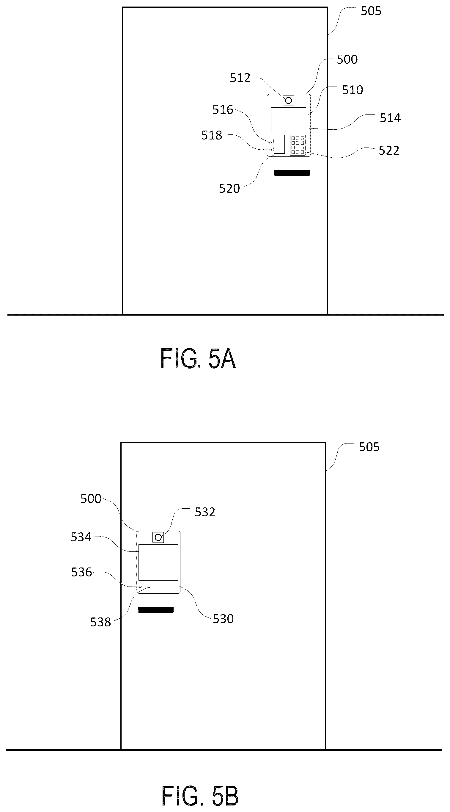 Patent US12620283 Figure 5 – Multifunction smart door device