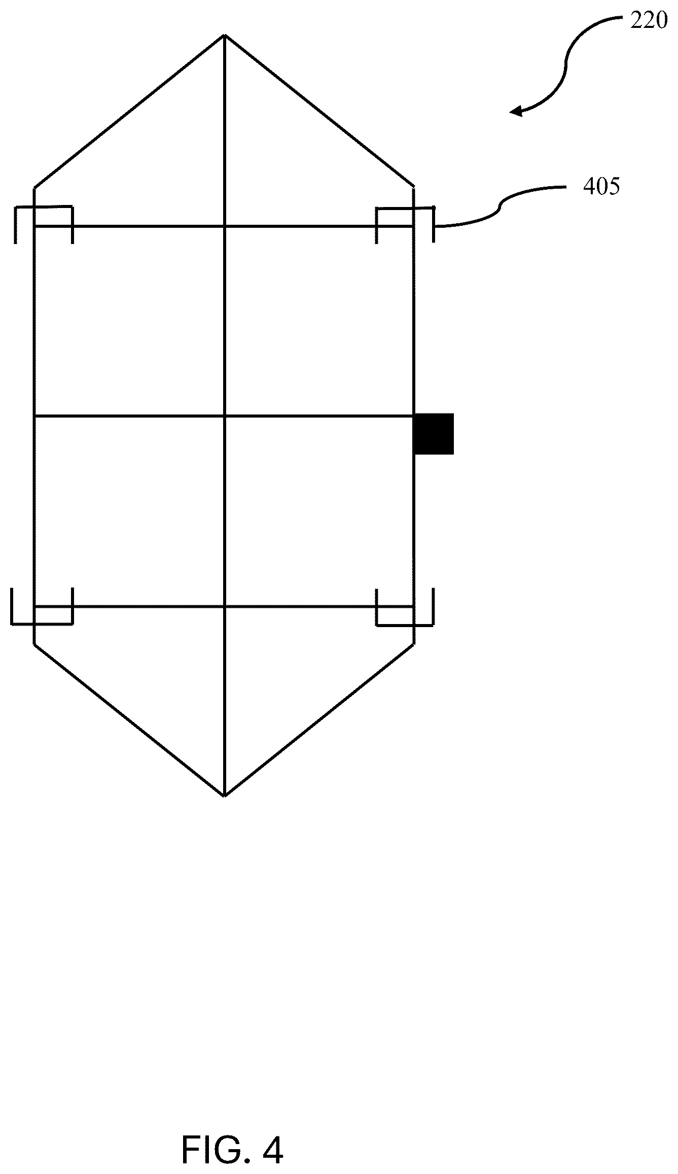 Patent US12620284 Figure 4 – System and method for drone delivery
