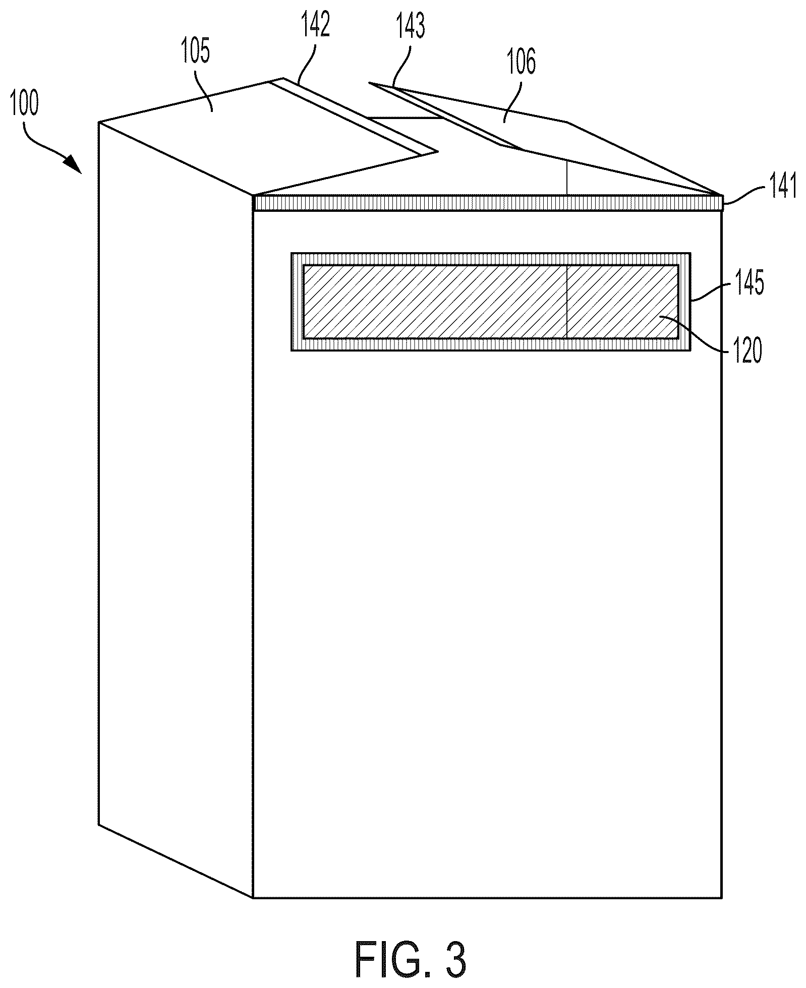 Patent US12620286 Figure 2 – Secure document collection and storage container