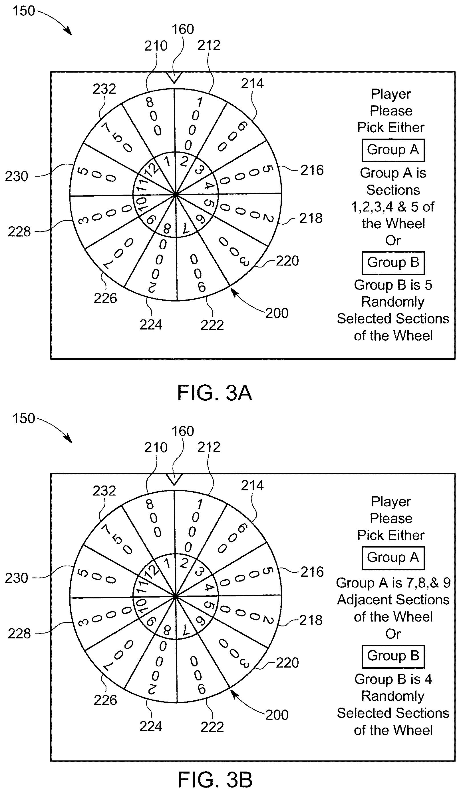 Patent US12620287 Figure 4 – Wheel section group selection