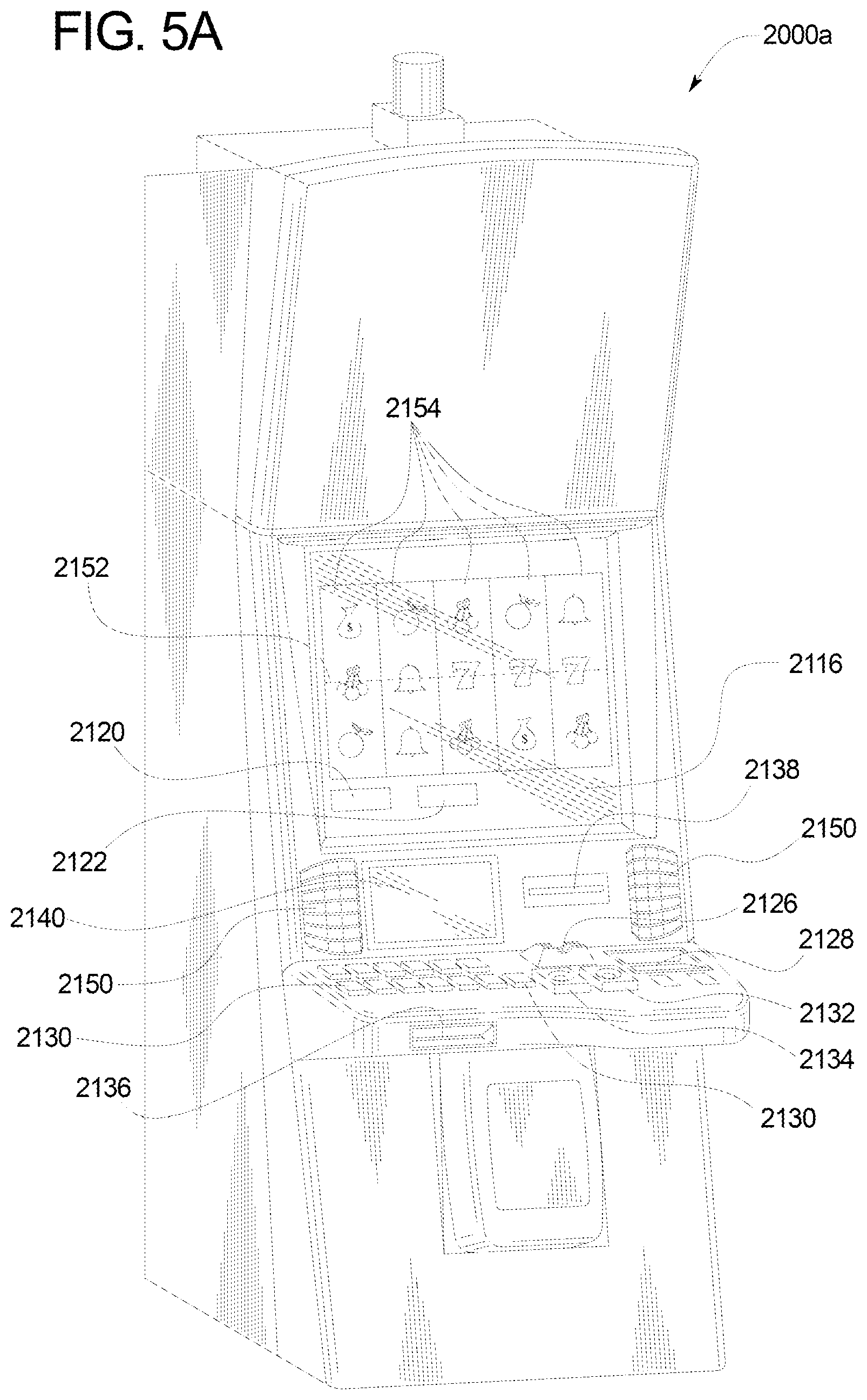 Patent US12620292 Figure 8 – Determining awards for plays of different games using mechanical reels