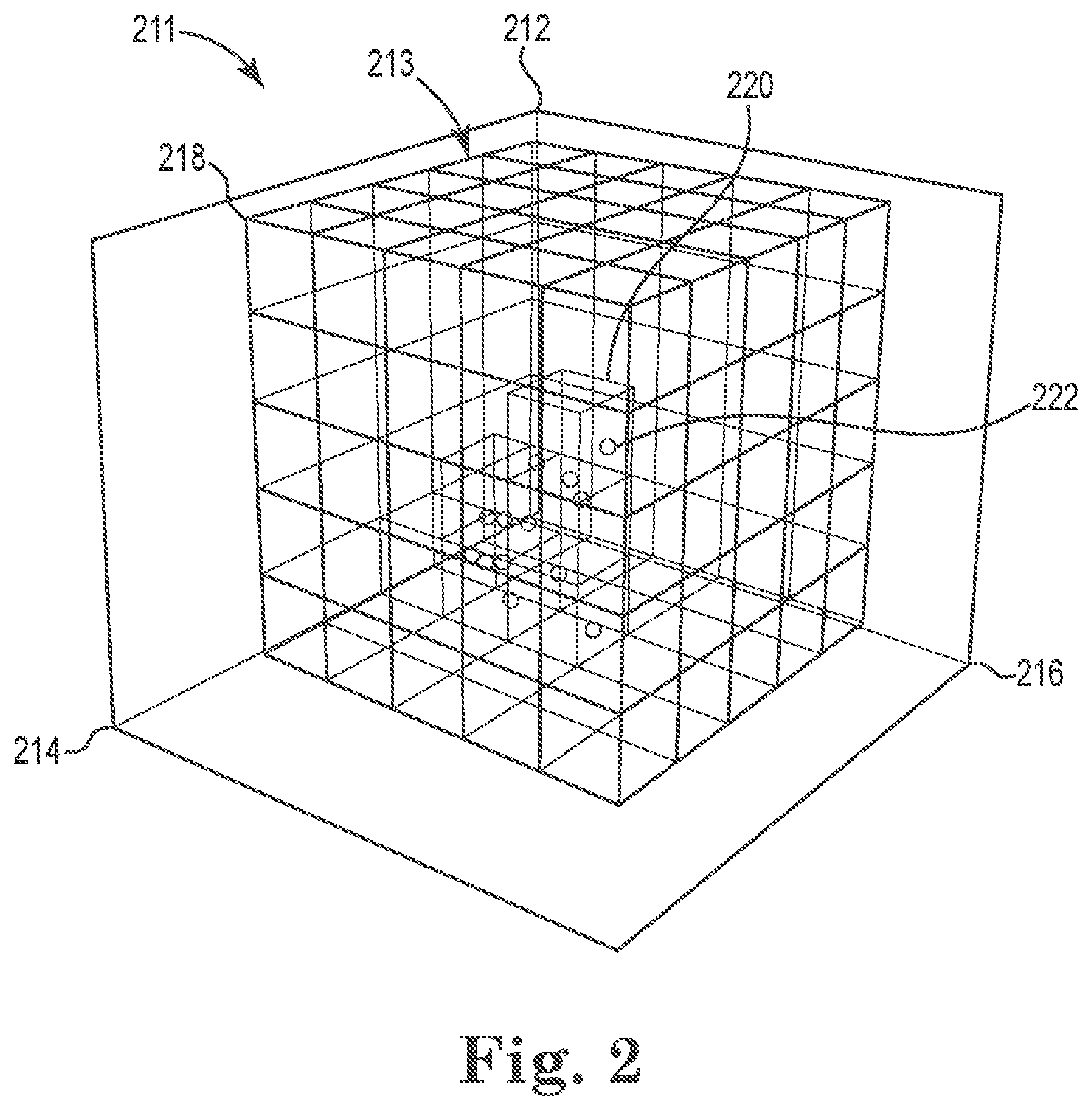 Patent US12620294 Figure 2 – Sensing system for fire event detection