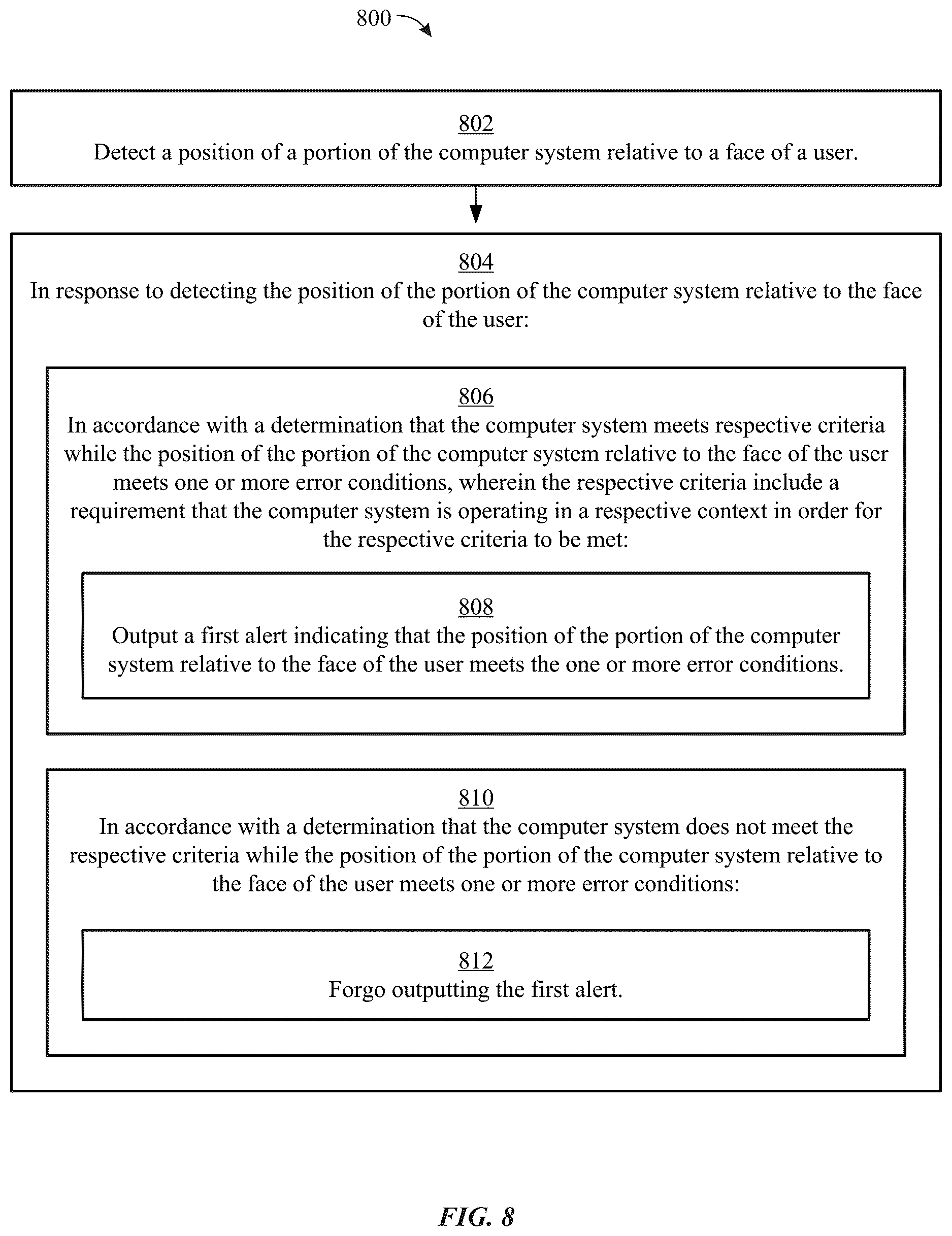 Patent US12620298 Figure 20 – Devices, methods, and graphical user interfaces for device position adjustment