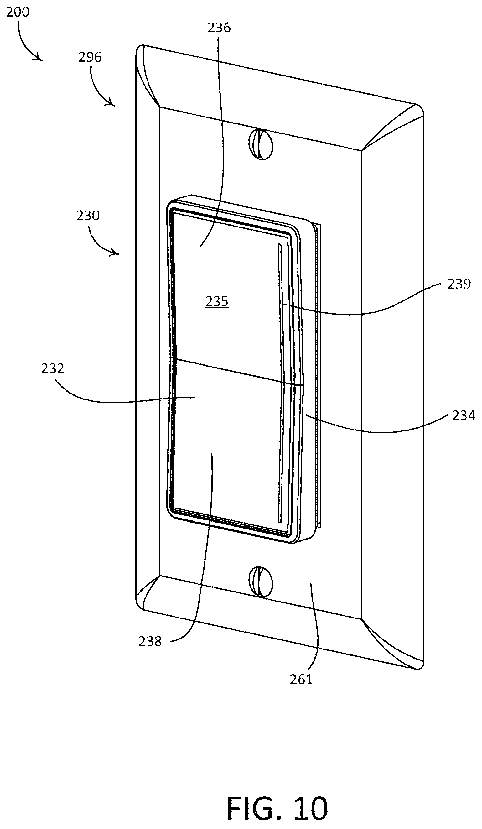 Patent US12620302 Figure 8 – Retrofit remote control device