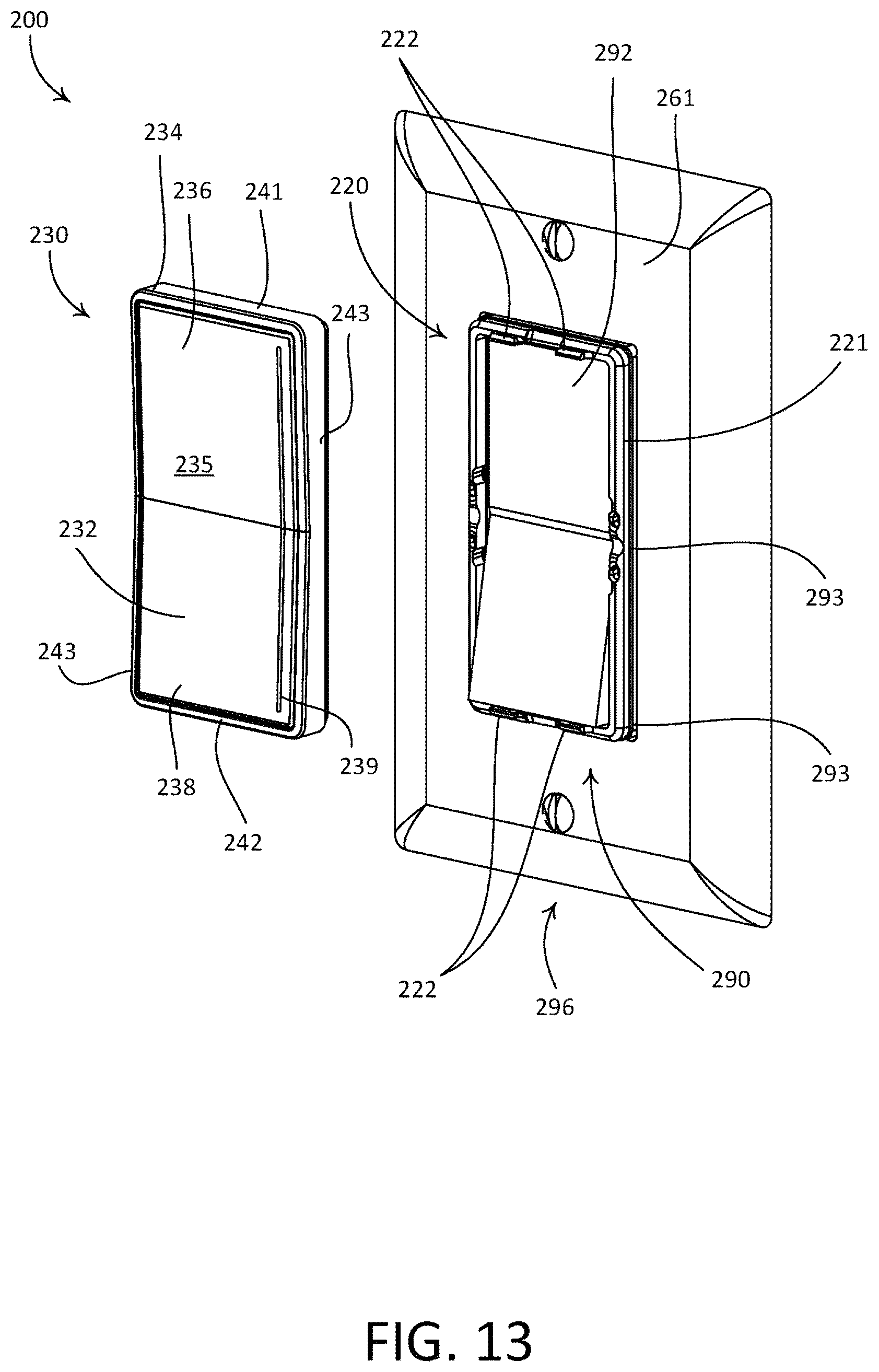 Patent US12620302 Figure 10 – Retrofit remote control device