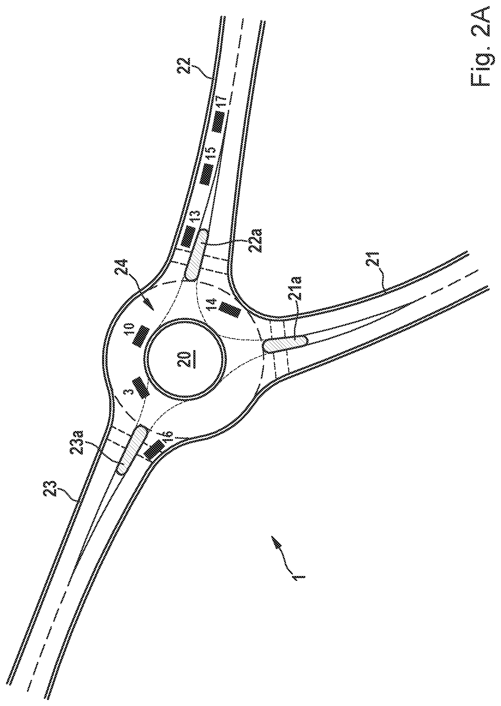 Patent US12620303 Figure 2 – Predicting the behavior of road users based on a graph representation of a traffic situation