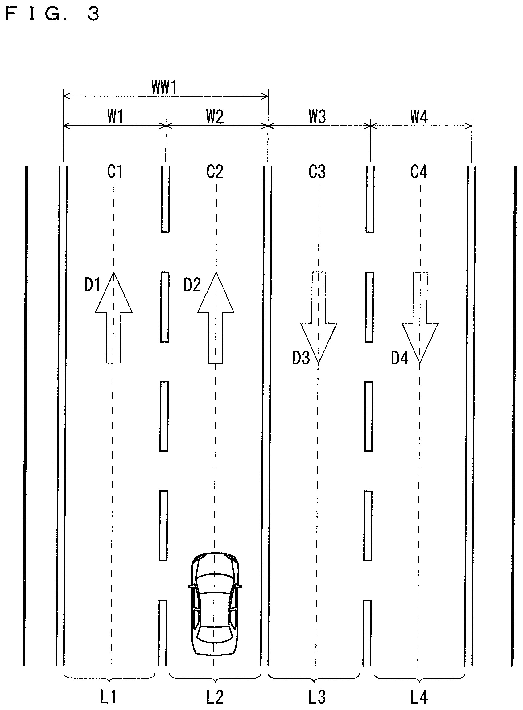 Patent US12620314 Figure 3 – Wrong-way driving determination apparatus and wrong-way driving determination method