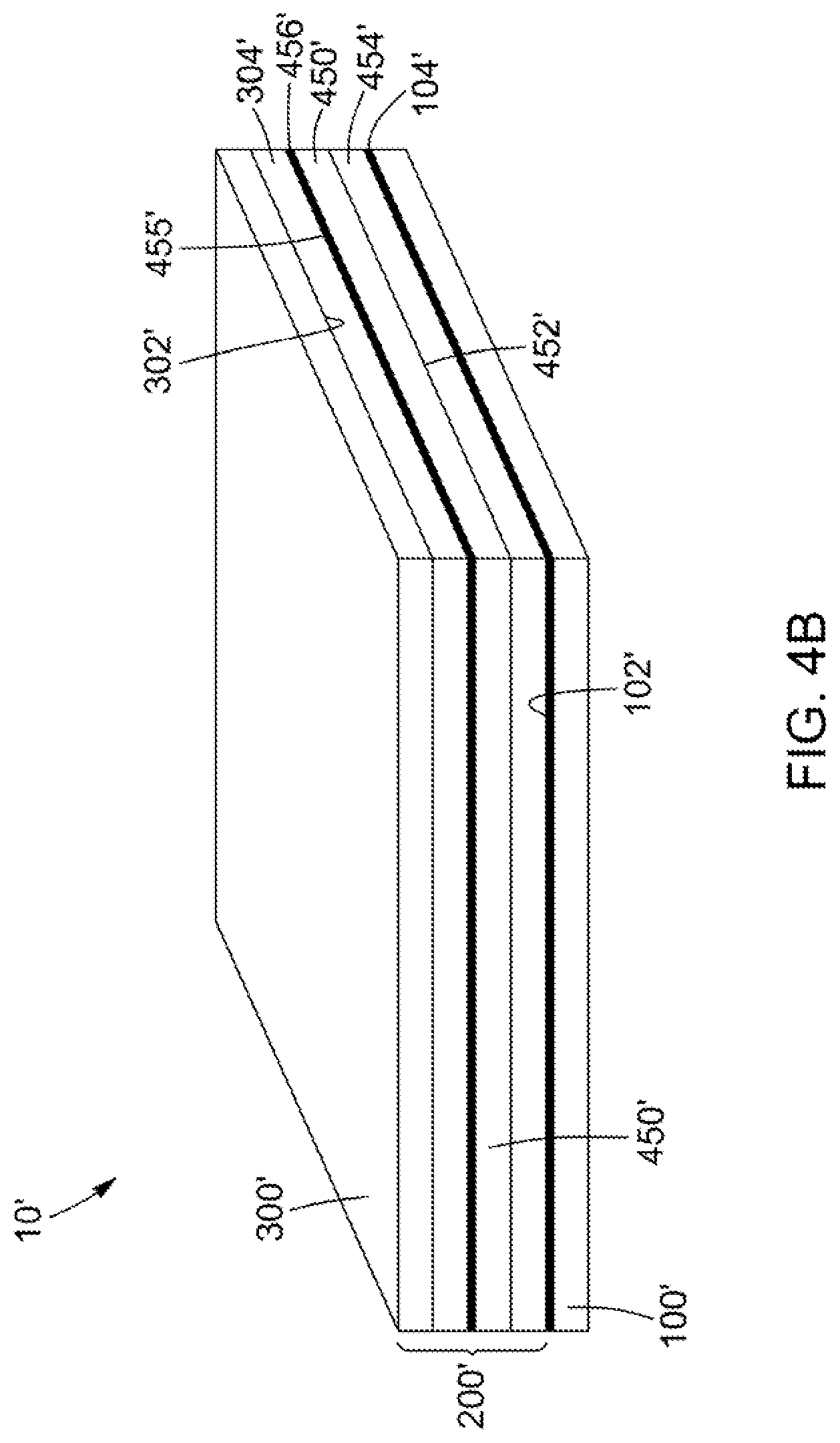 Patent US12620326 Figure 4 – Label assembly and method for affixing a label to a surface using the same