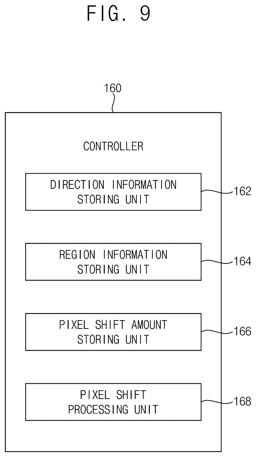 Patent US12620331 Figure 9 – Display device displaying a three-dimensional image
