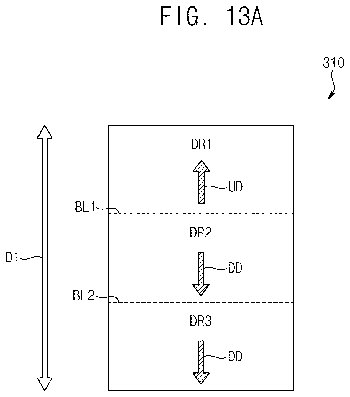 Patent US12620331 Figure 13 – Display device displaying a three-dimensional image