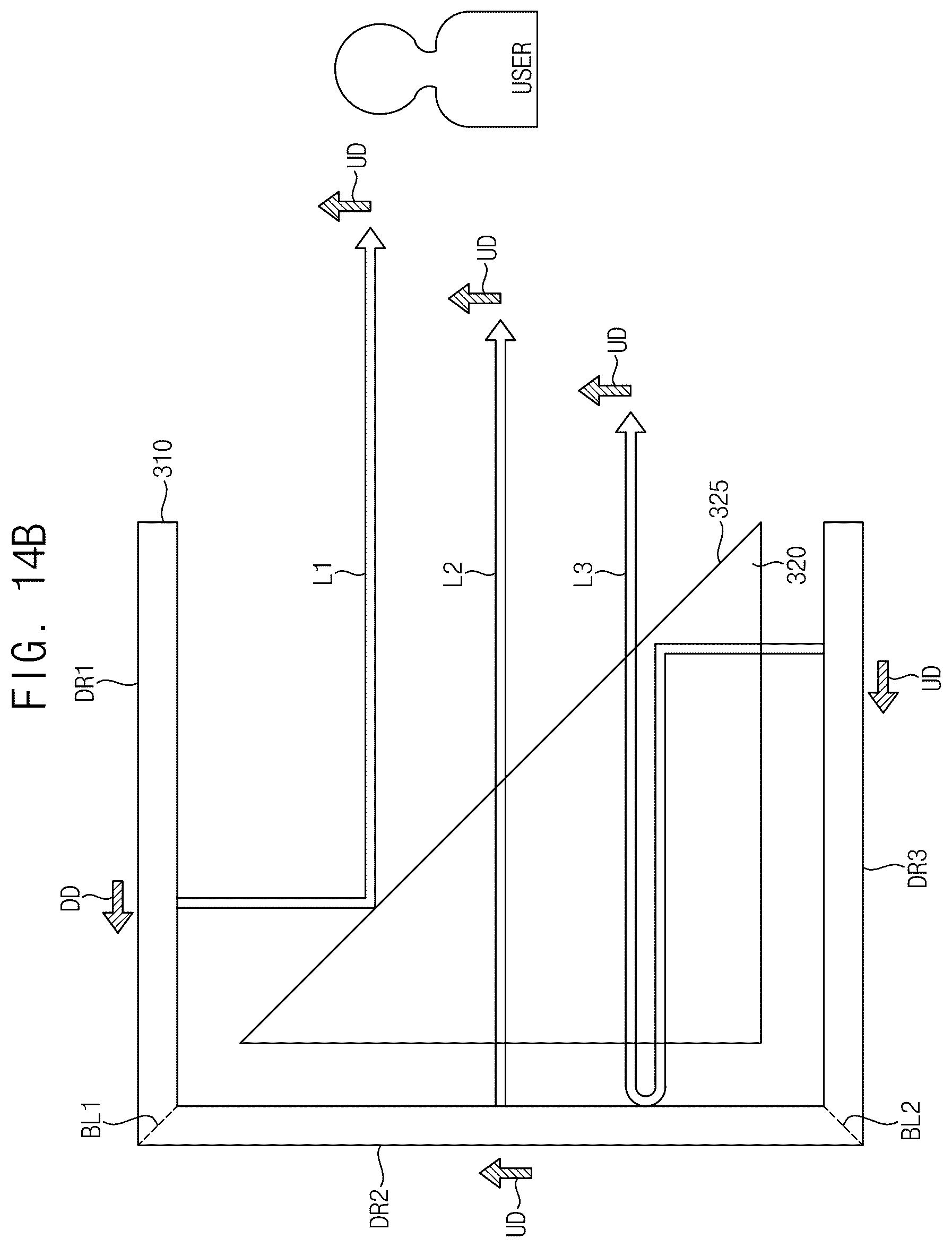 Patent US12620331 Figure 16 – Display device displaying a three-dimensional image