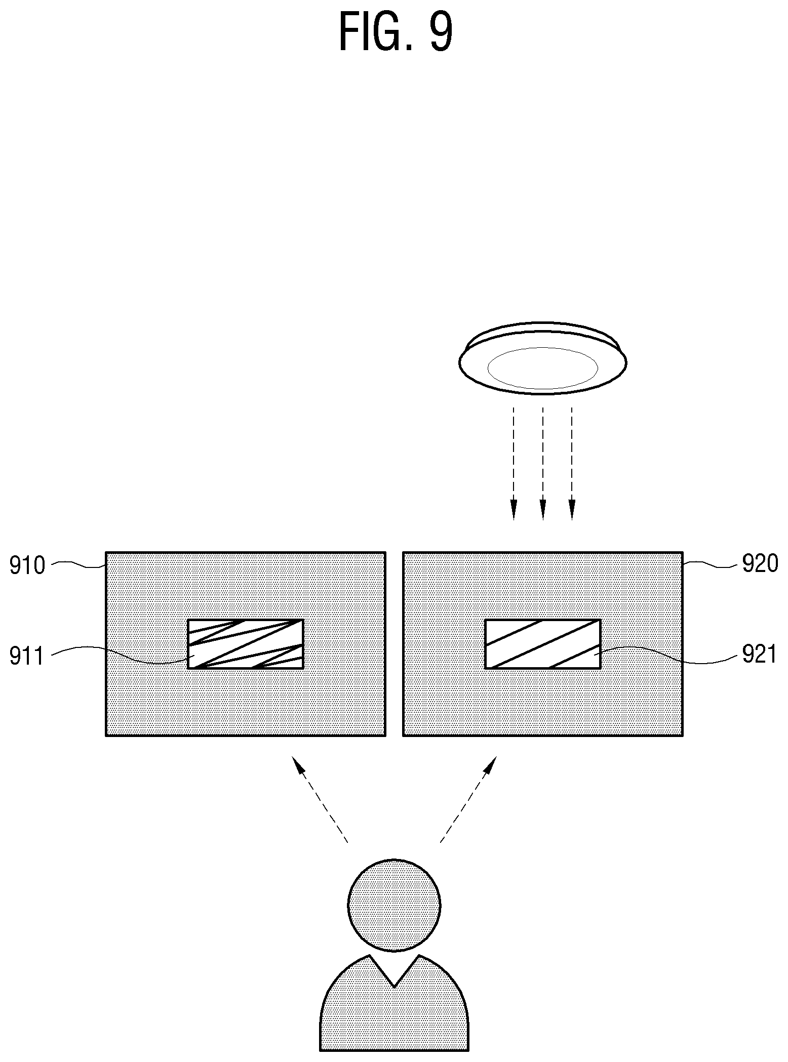 Patent US12620335 Figure 9 – Display apparatus correcting image in consideration of user's perceptual distortion
